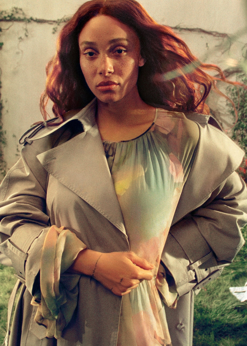 Image of Maxi-Trenchcoat mit Gürtel