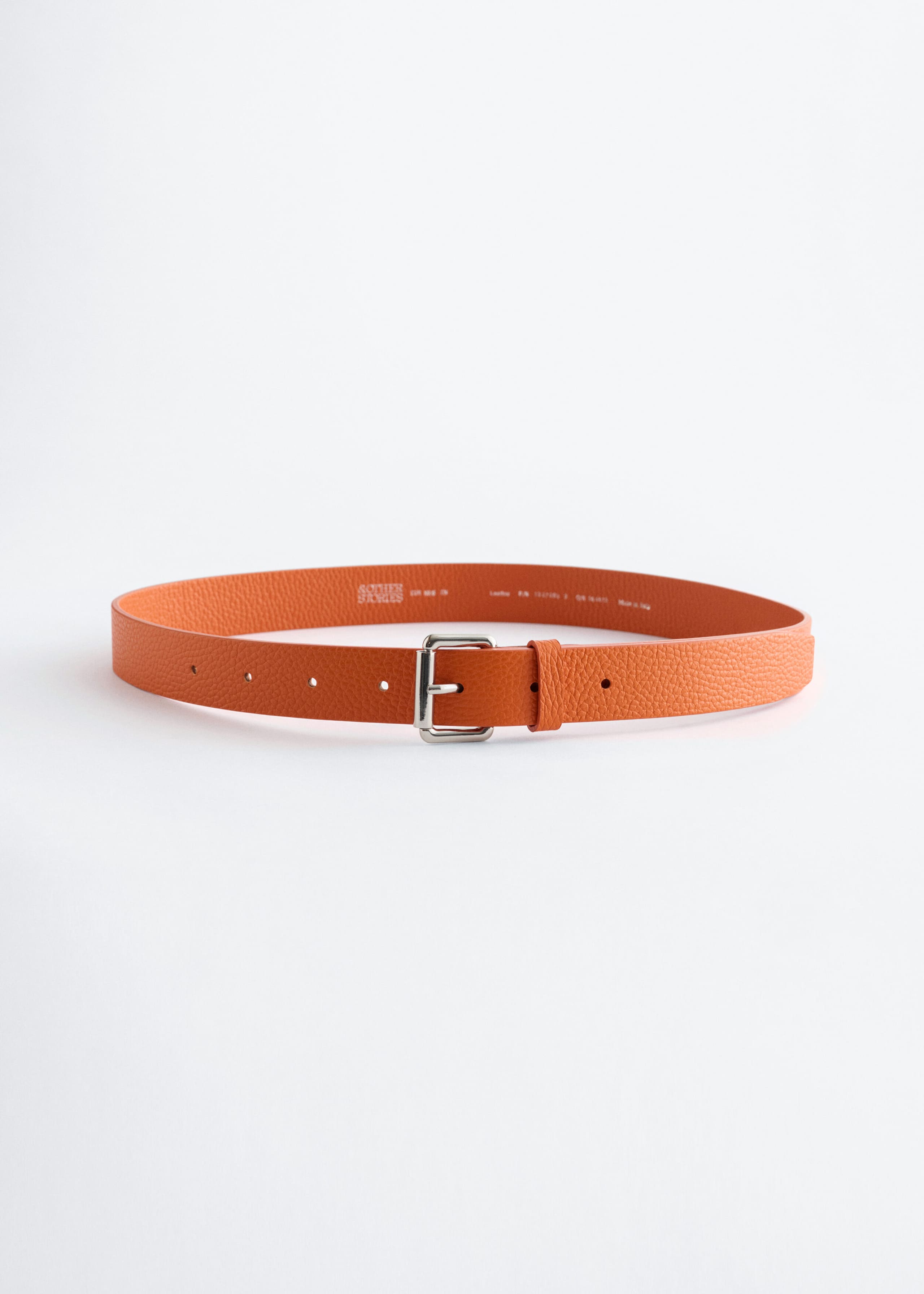 Image of Textured Leather Belt