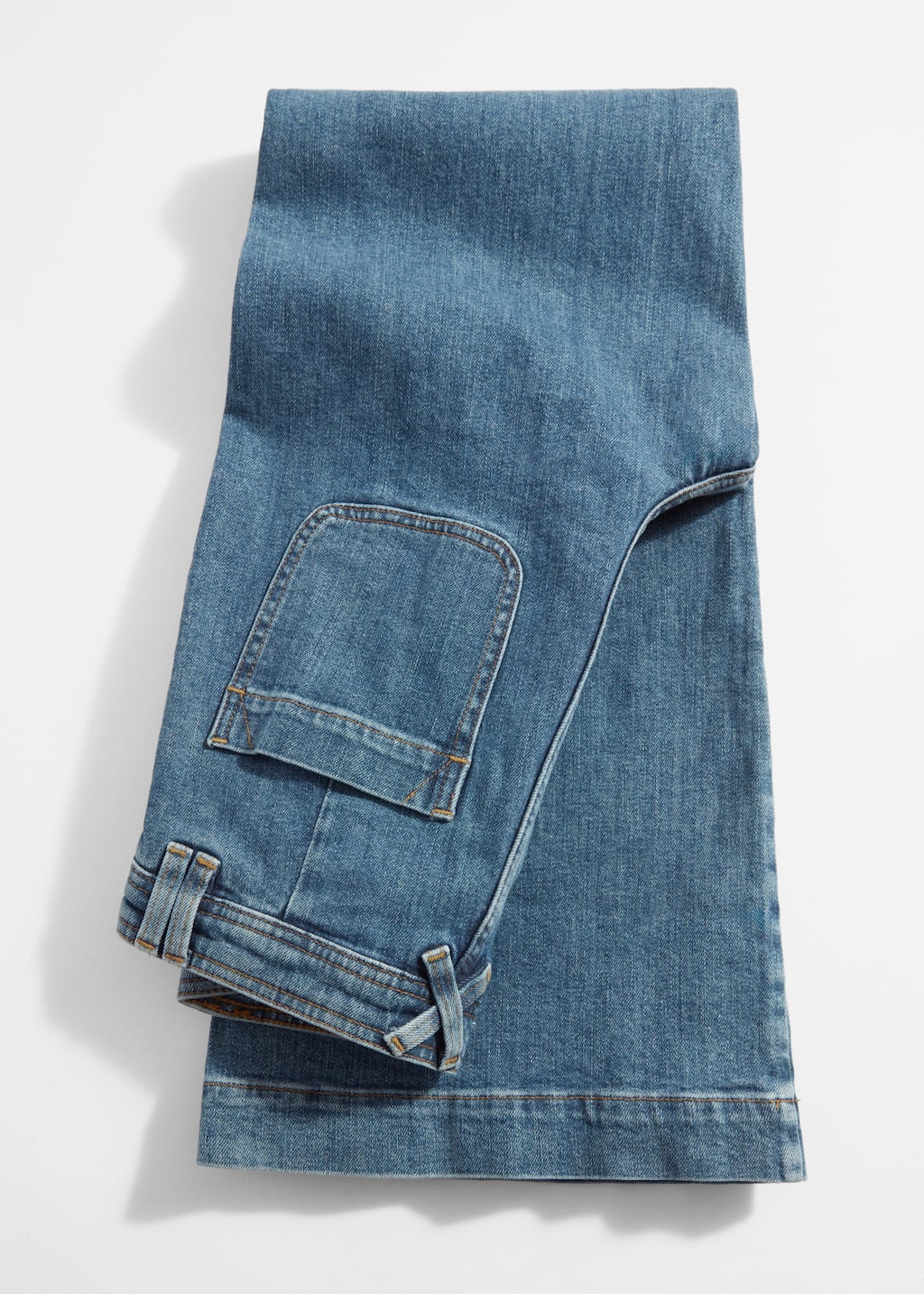 Image of High-Waist Flared Jeans