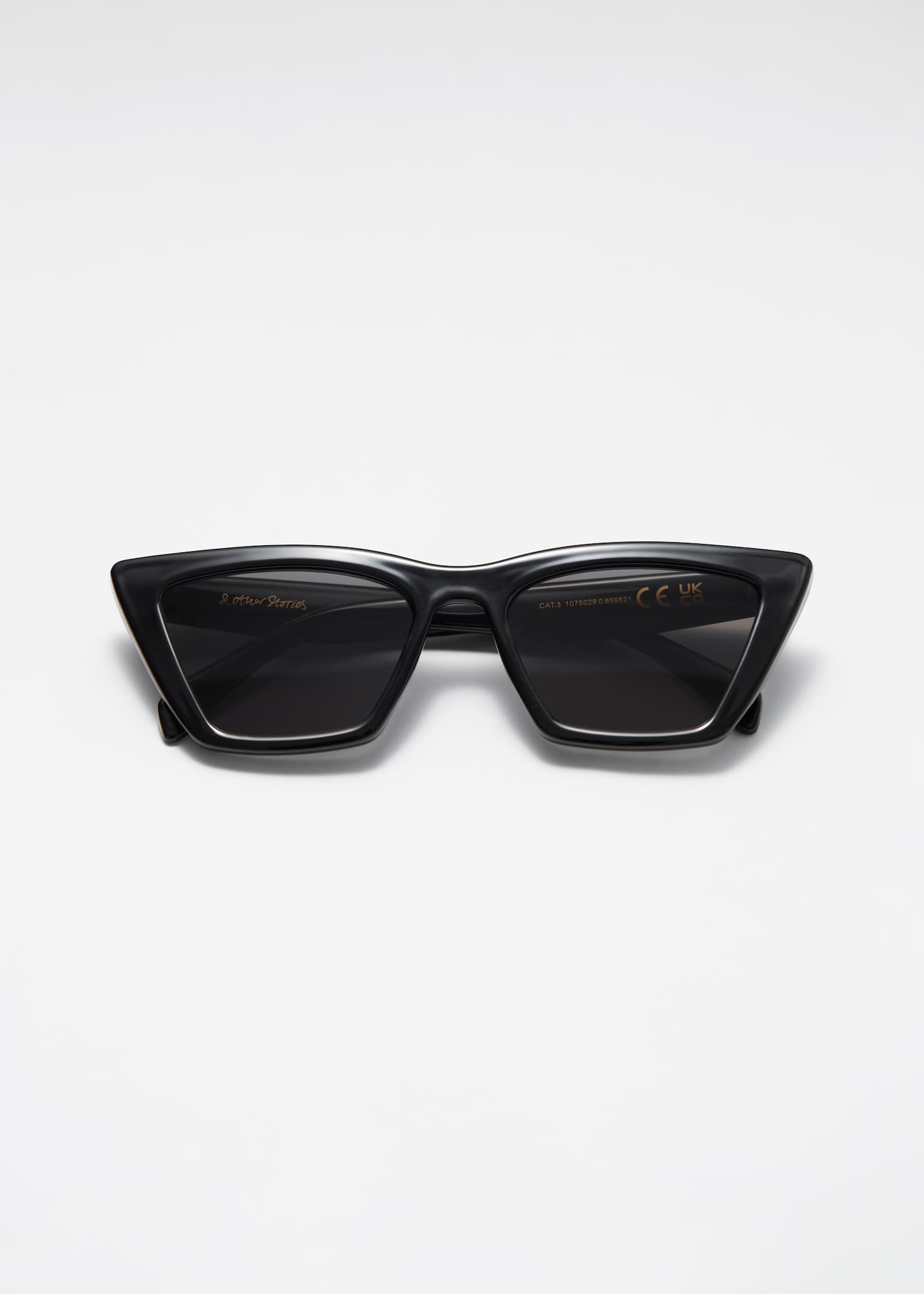 Gafas de sol angulares tipo Cat Eye - Negro/Azul/Carey/Negro/Naranja claro/Carey beige/Verde/Marrón - 2