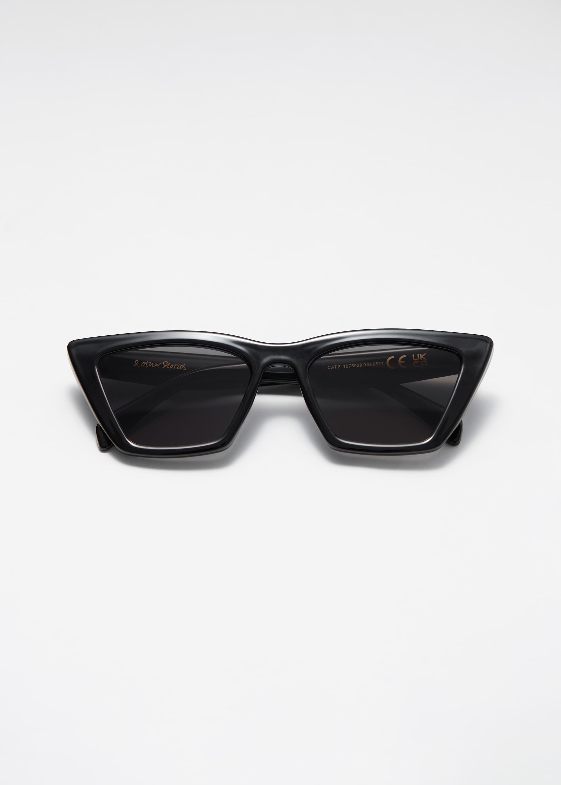 Visualizza immagine più grande: Occhiali da sole cat-eye angolari - Nero - DONNA | H&M IT 1