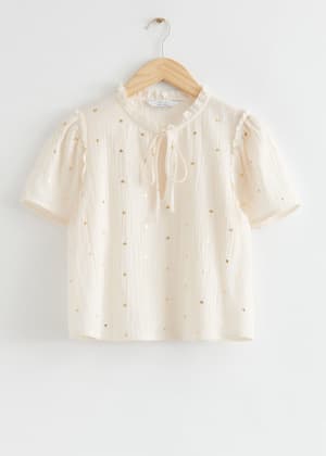 White and Gold Hearts