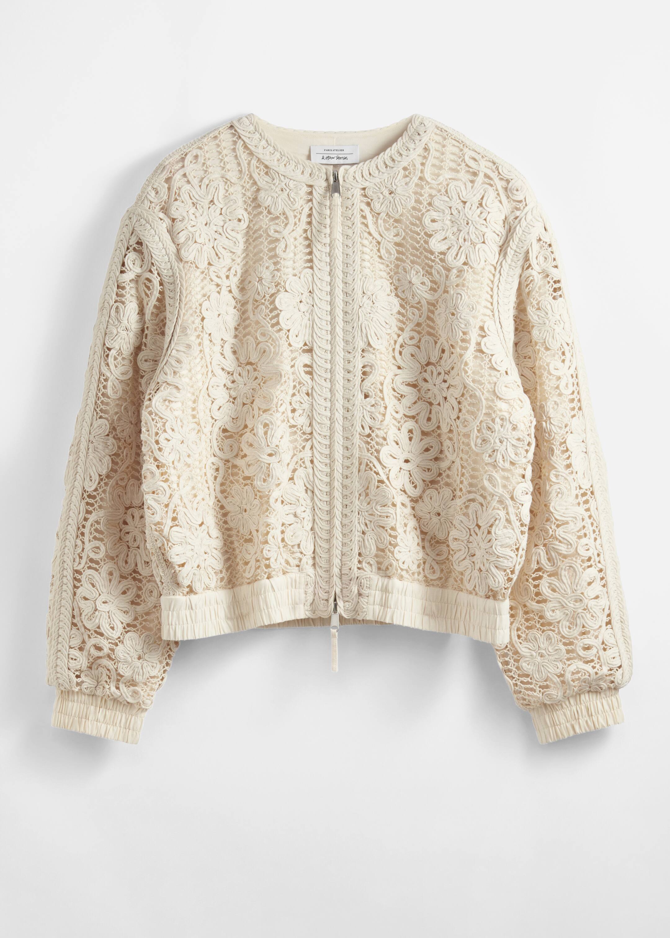 Agrandir l'image: Veste carrée en relief - Beige clair - FEMME | H&M BE 6