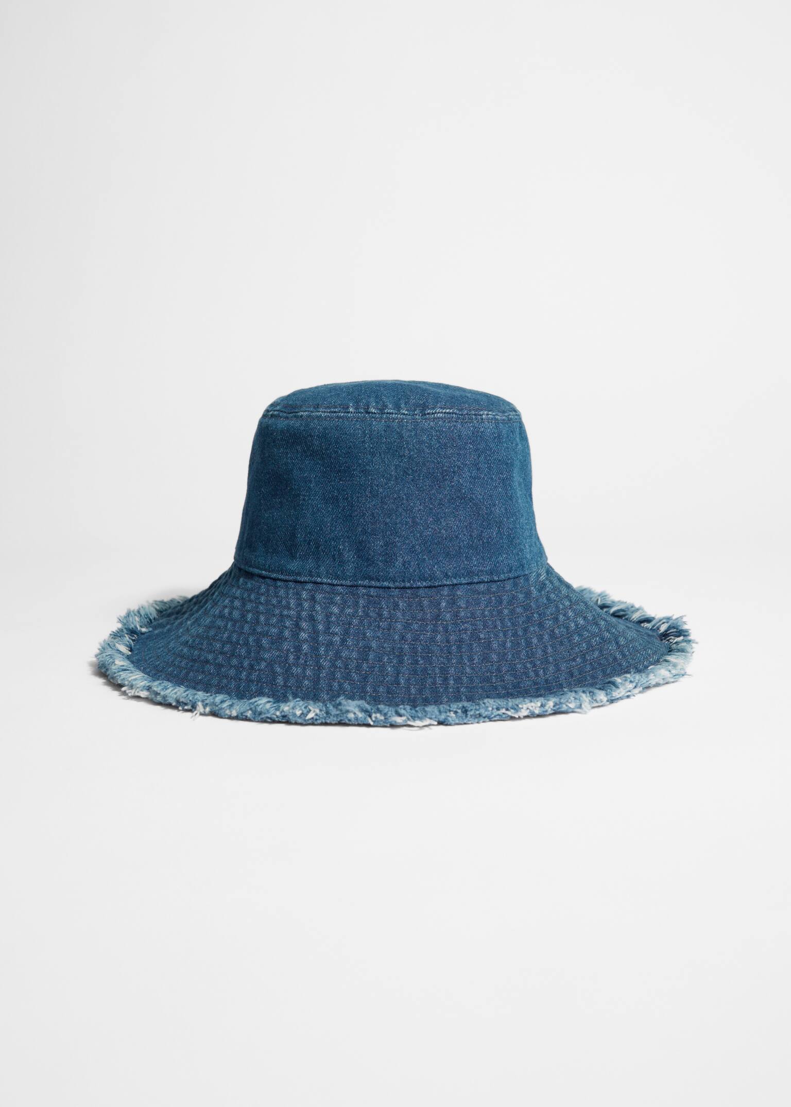 Bob à franges - Indigo/Noir/Blanc
