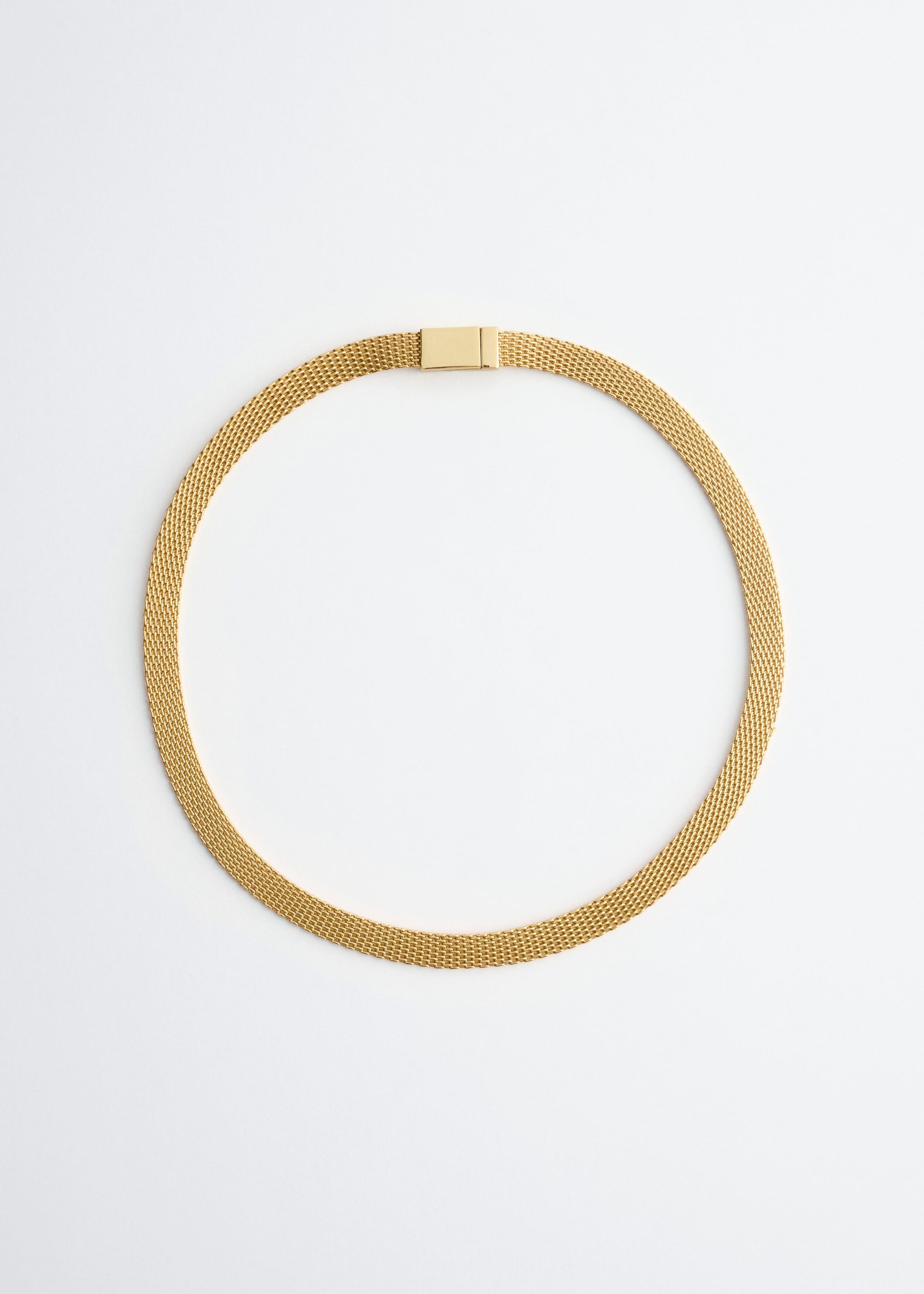Flat Chain Necklace - Gold - Stilleven