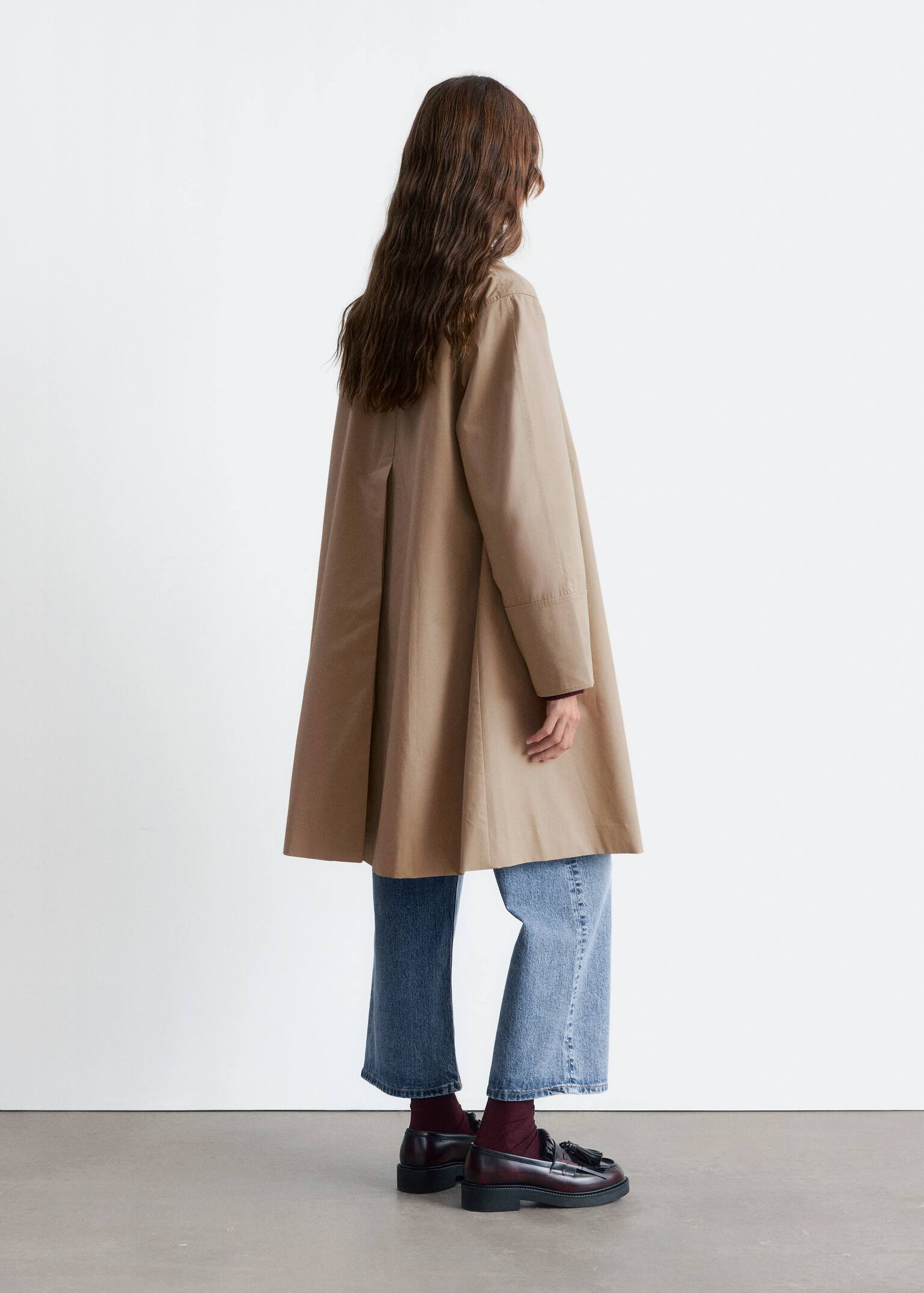 Kappa med krage - Beige/Khakigrön - 6