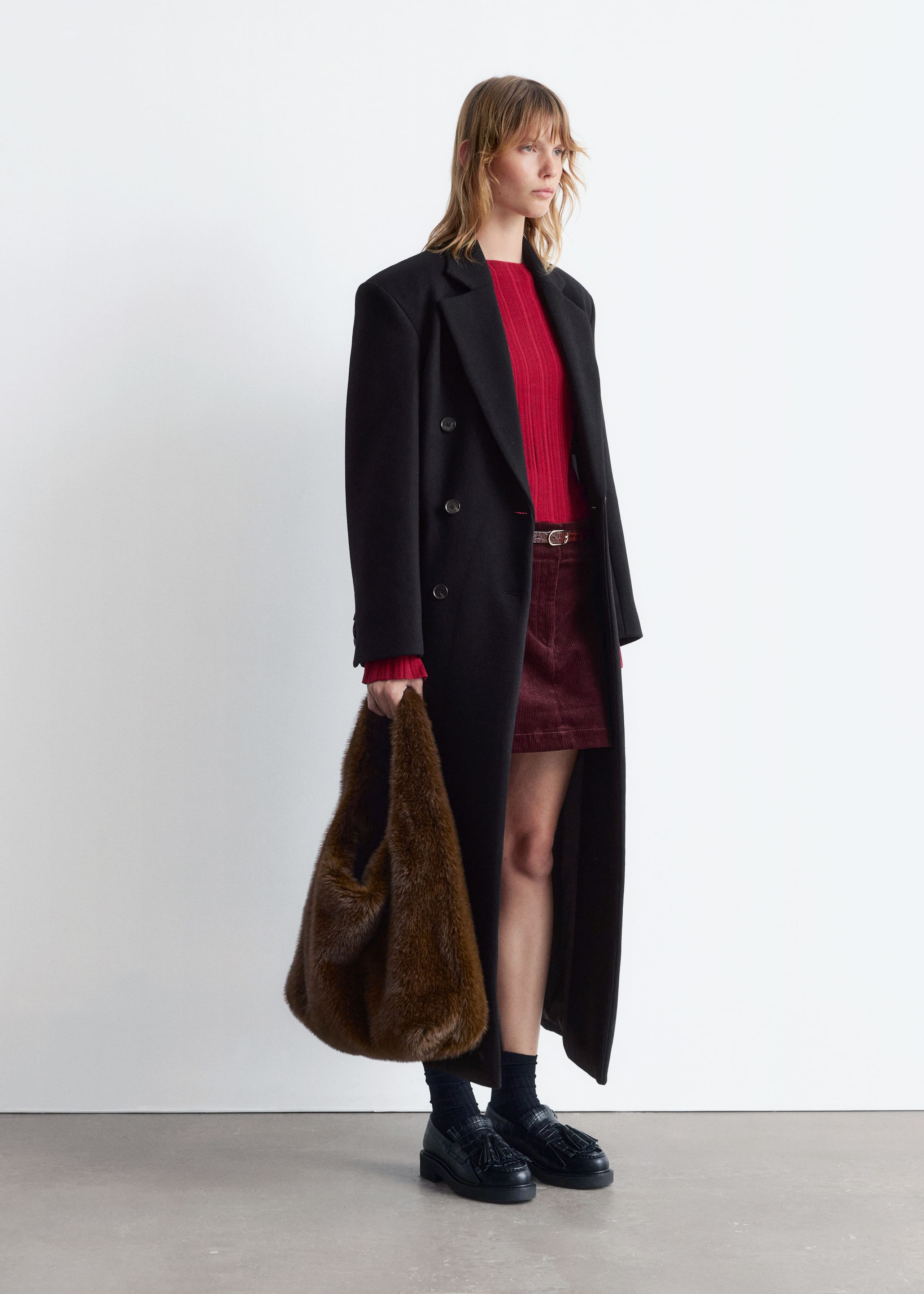 Image of Long Wool Coat