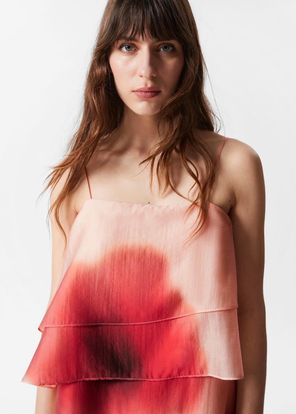 Image of Maxikleid mit Blumenapplikation