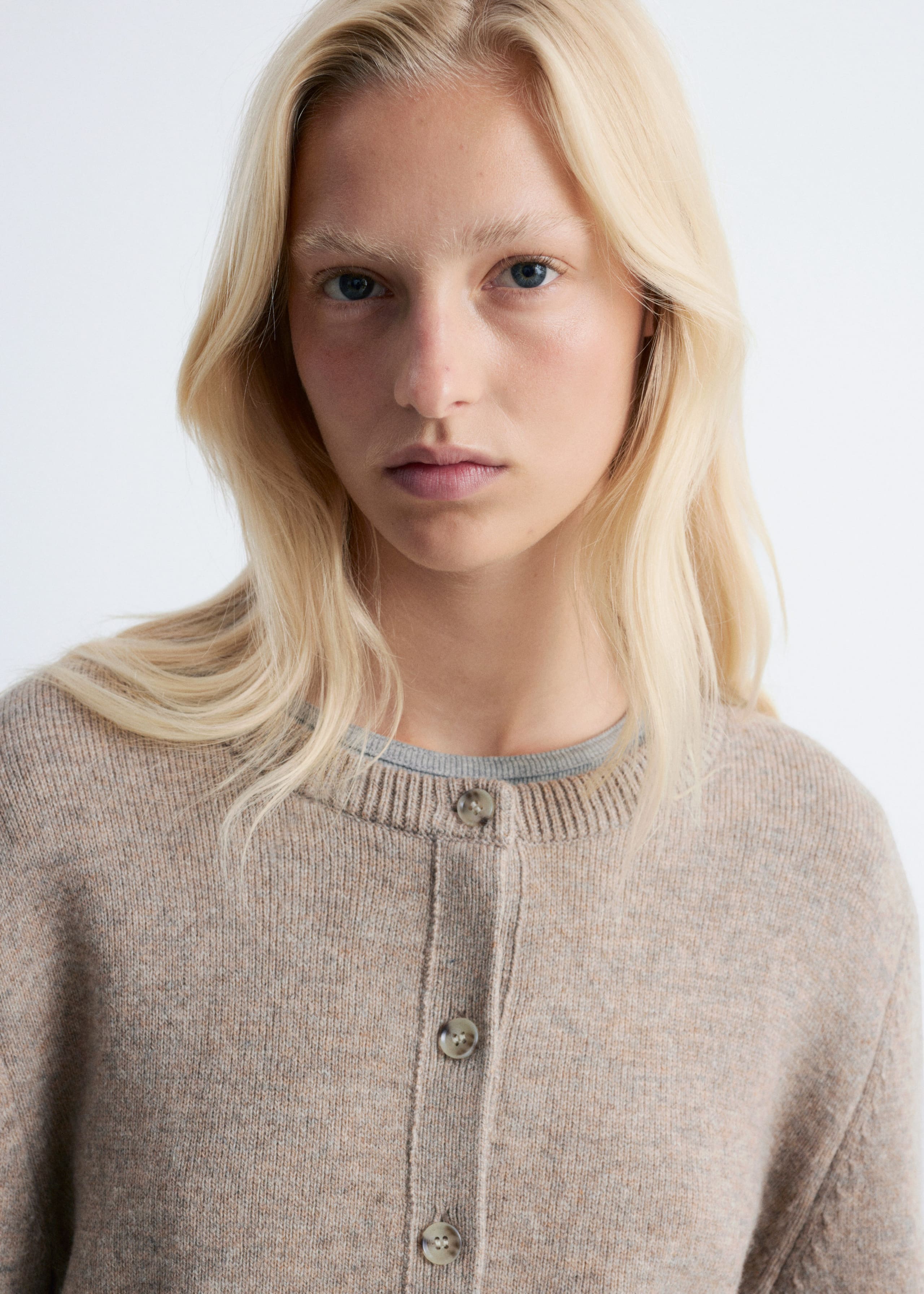 Image of Cropped Boxy Cardigan