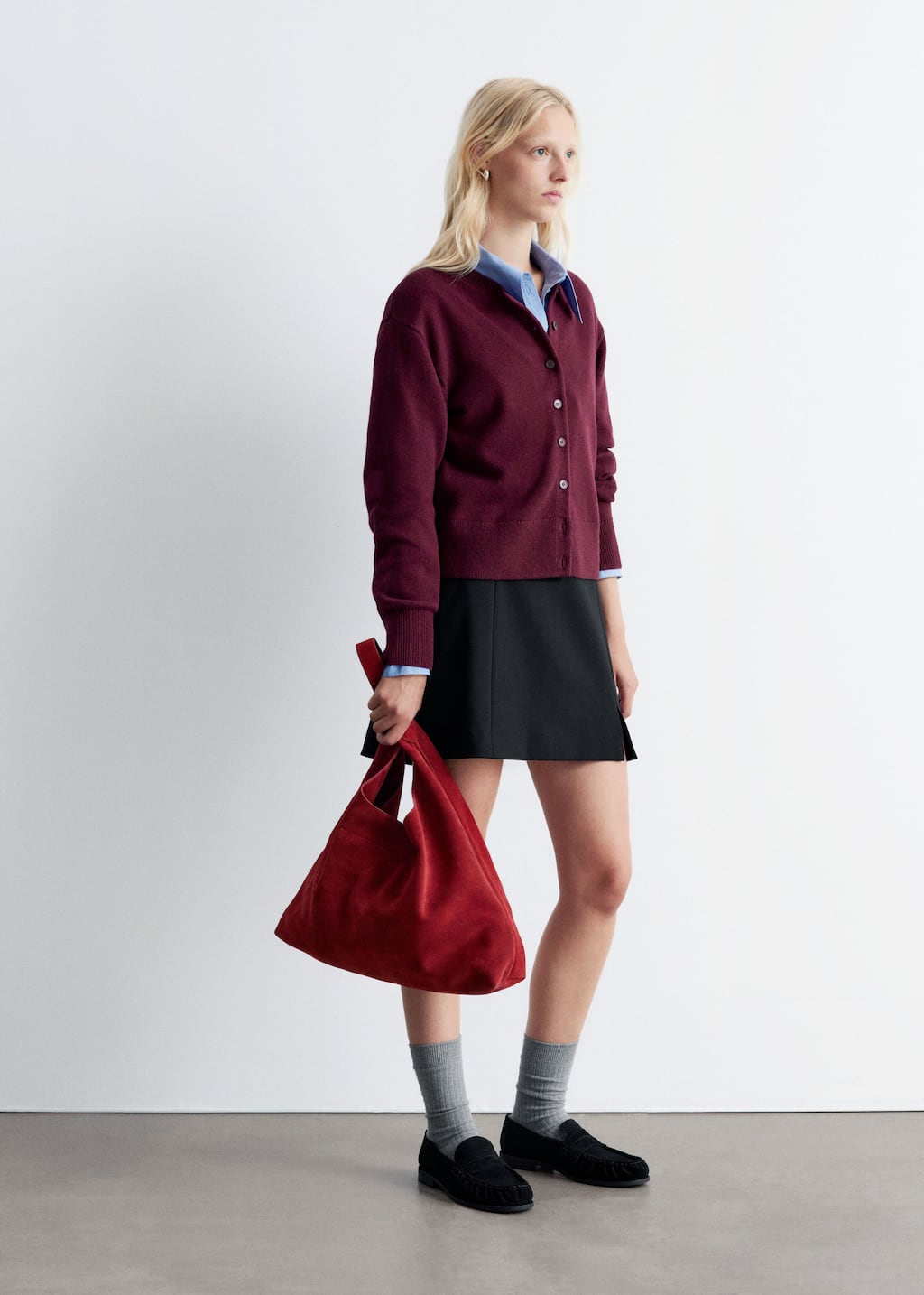 Image of Wool-Blend Cardigan