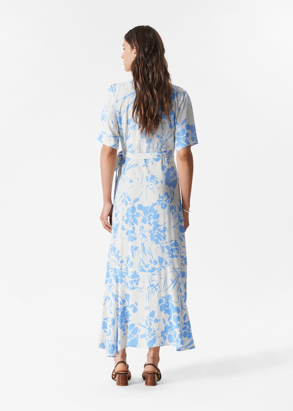 Image of Wrap Midi Dress