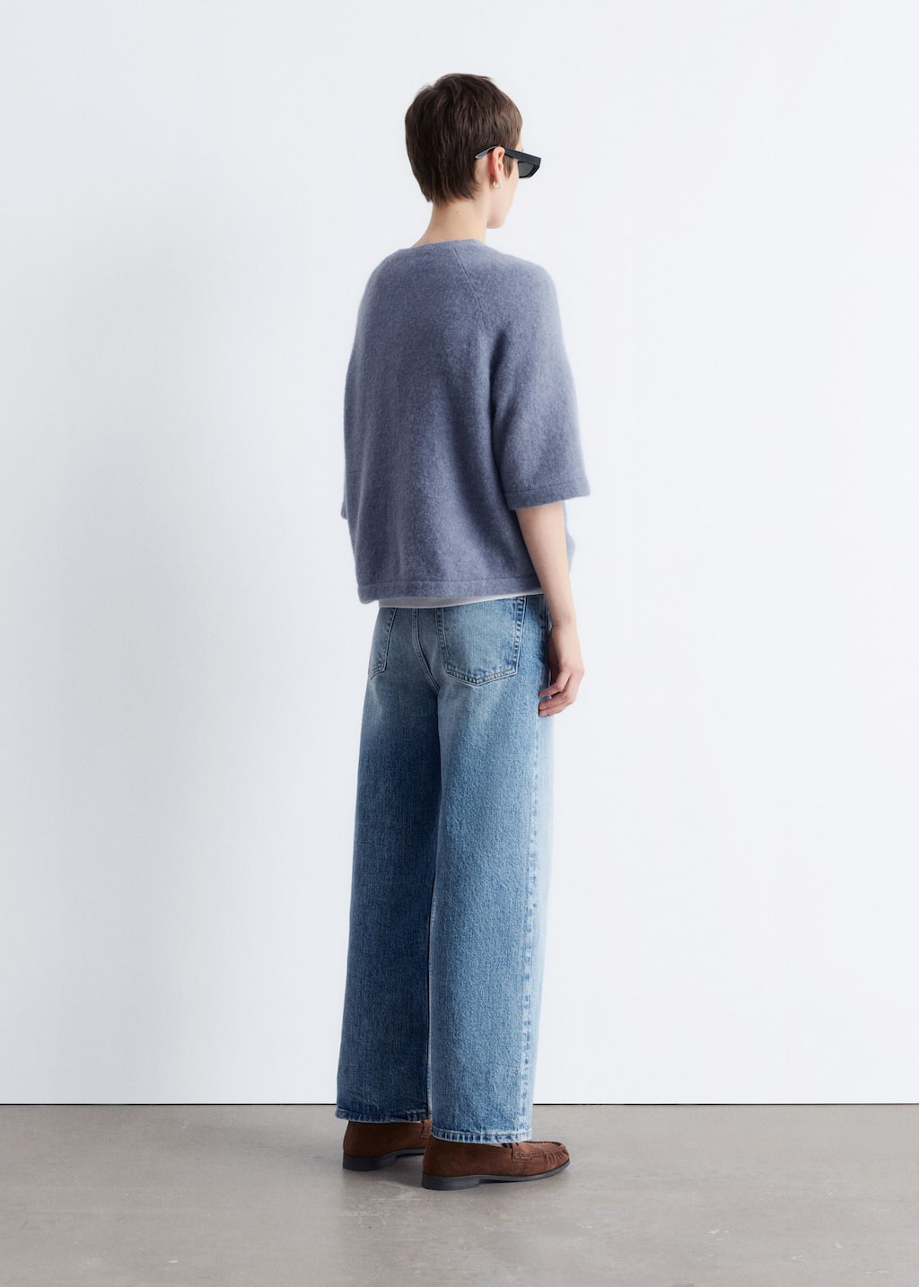 Image of Alpaca-Blend Knitted Top