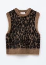 Bruine luipaardprint