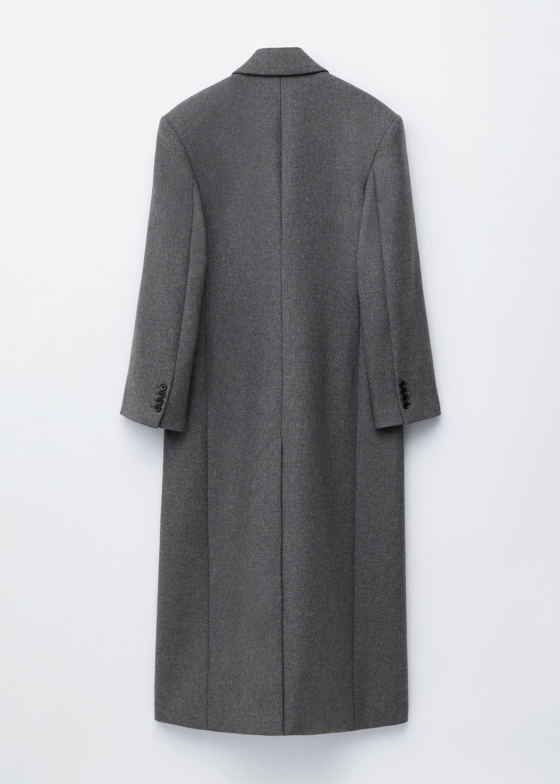 Grösseres Bild ansehen: Long Wool Coat - Grau meliert - DAMEN | H&M CH 6