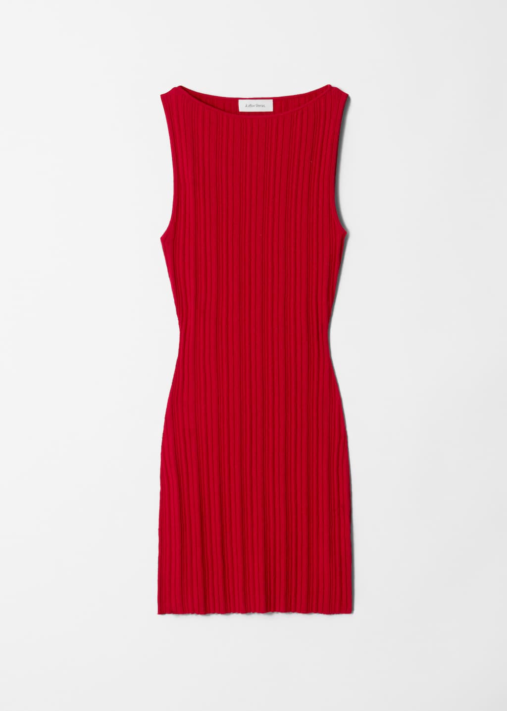 Mini abito bodycon lavorato a maglia - Marrone scuro - Natura morta