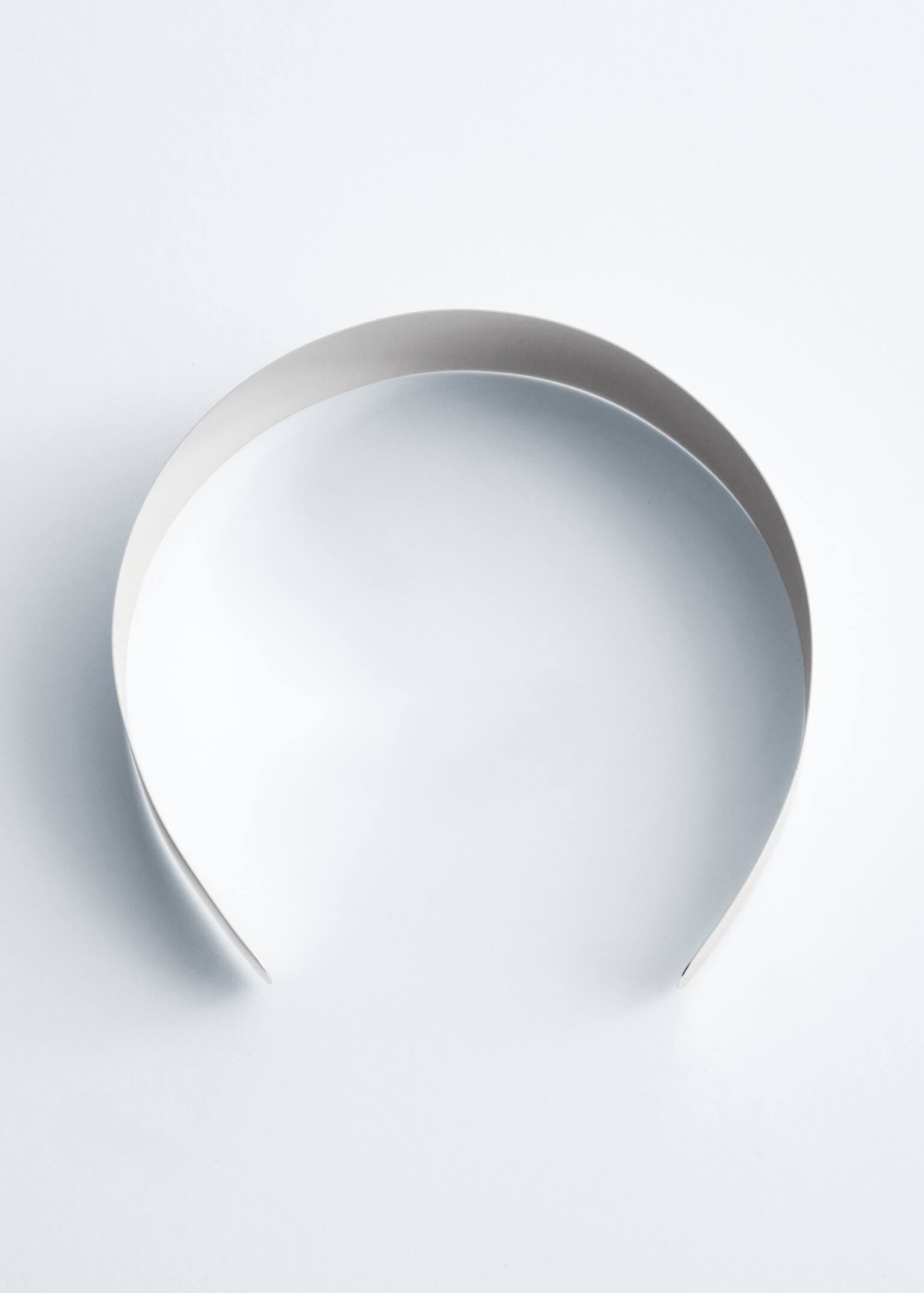 Metallicskimrande diadem - Silver