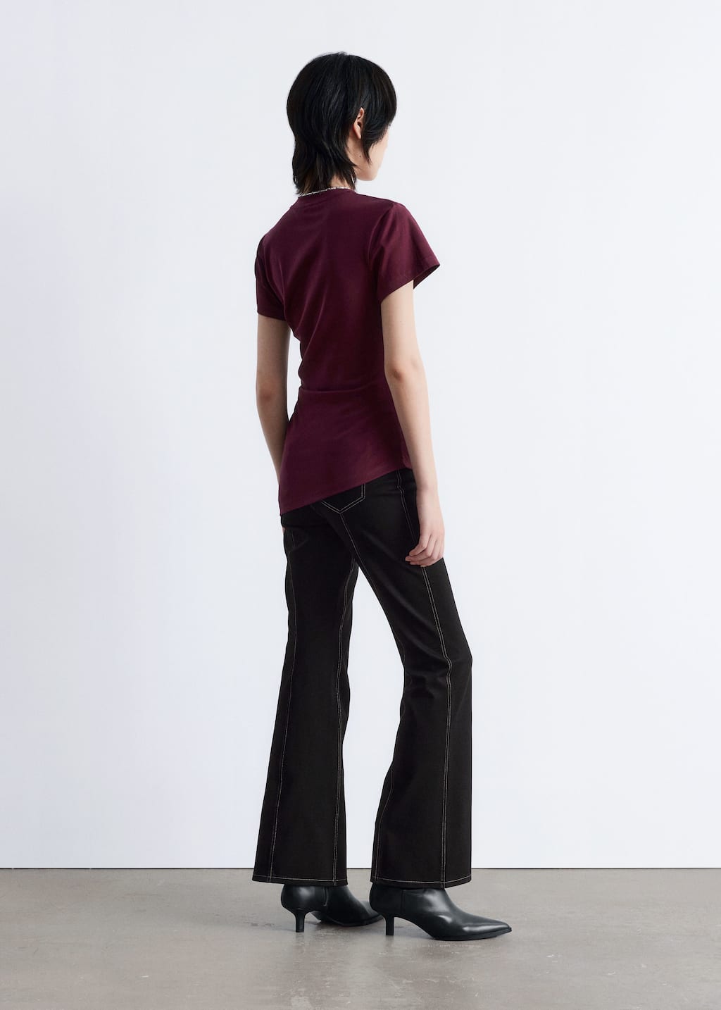 Image of Asymmetrisk t-shirt