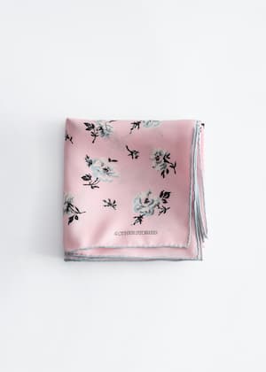 Light Pink/Blue Floral