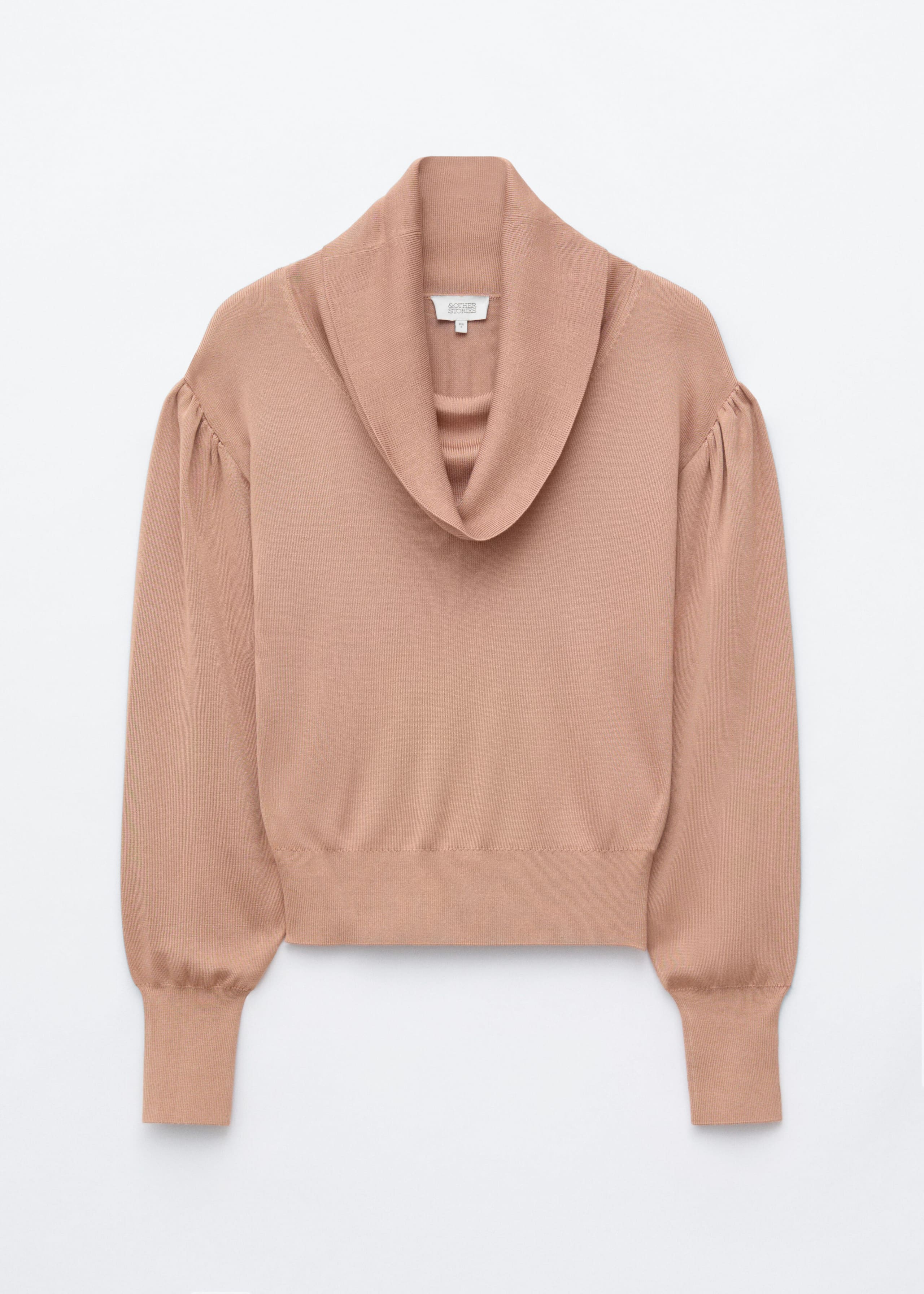 Cowl-Neck Top - Beige - Still Life