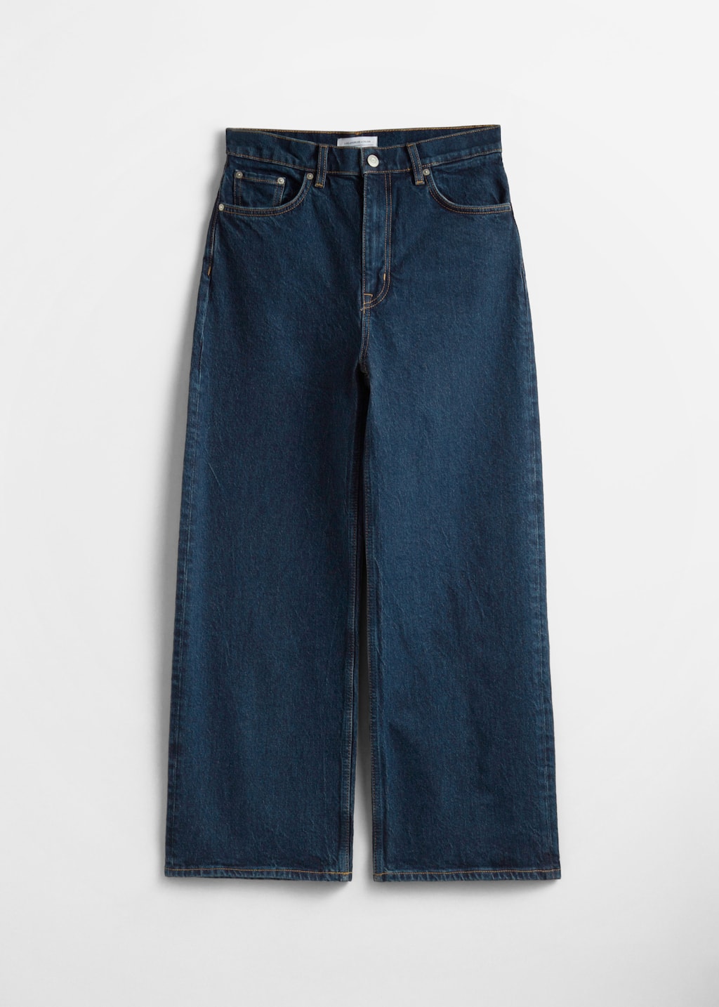 Image of Cropped Wide-Leg Jeans