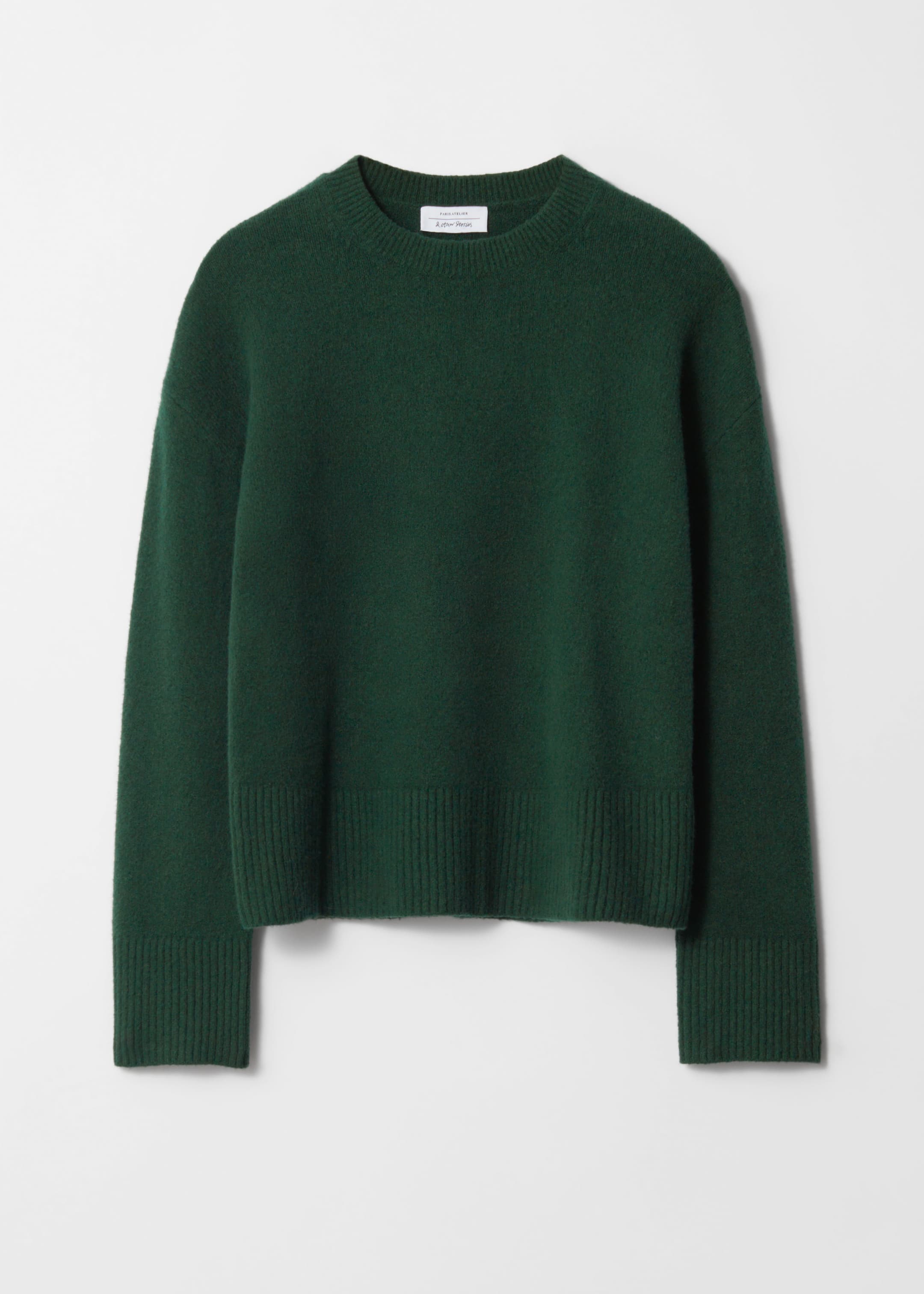 Größeres Bild anzeigen: Locker geschnittener Strickpullover - Dunkelgrün - Ladies | H&M AT 1