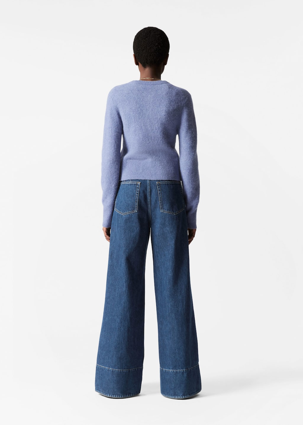 Image of Alpaca-Blend Knit Cardigan