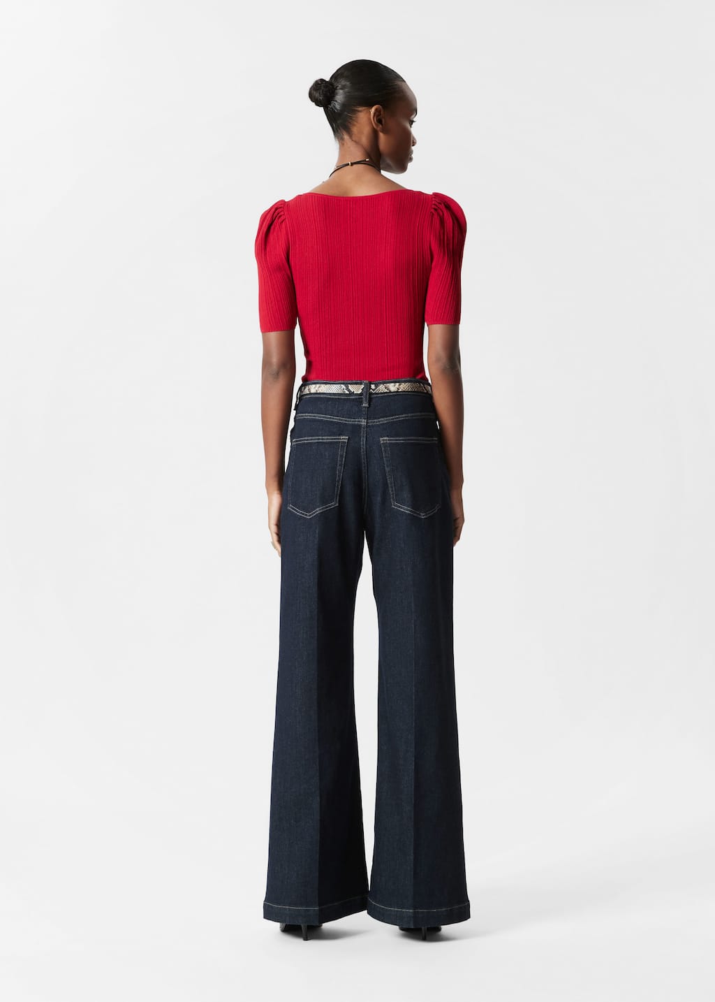 Image of Rib-Knit Top