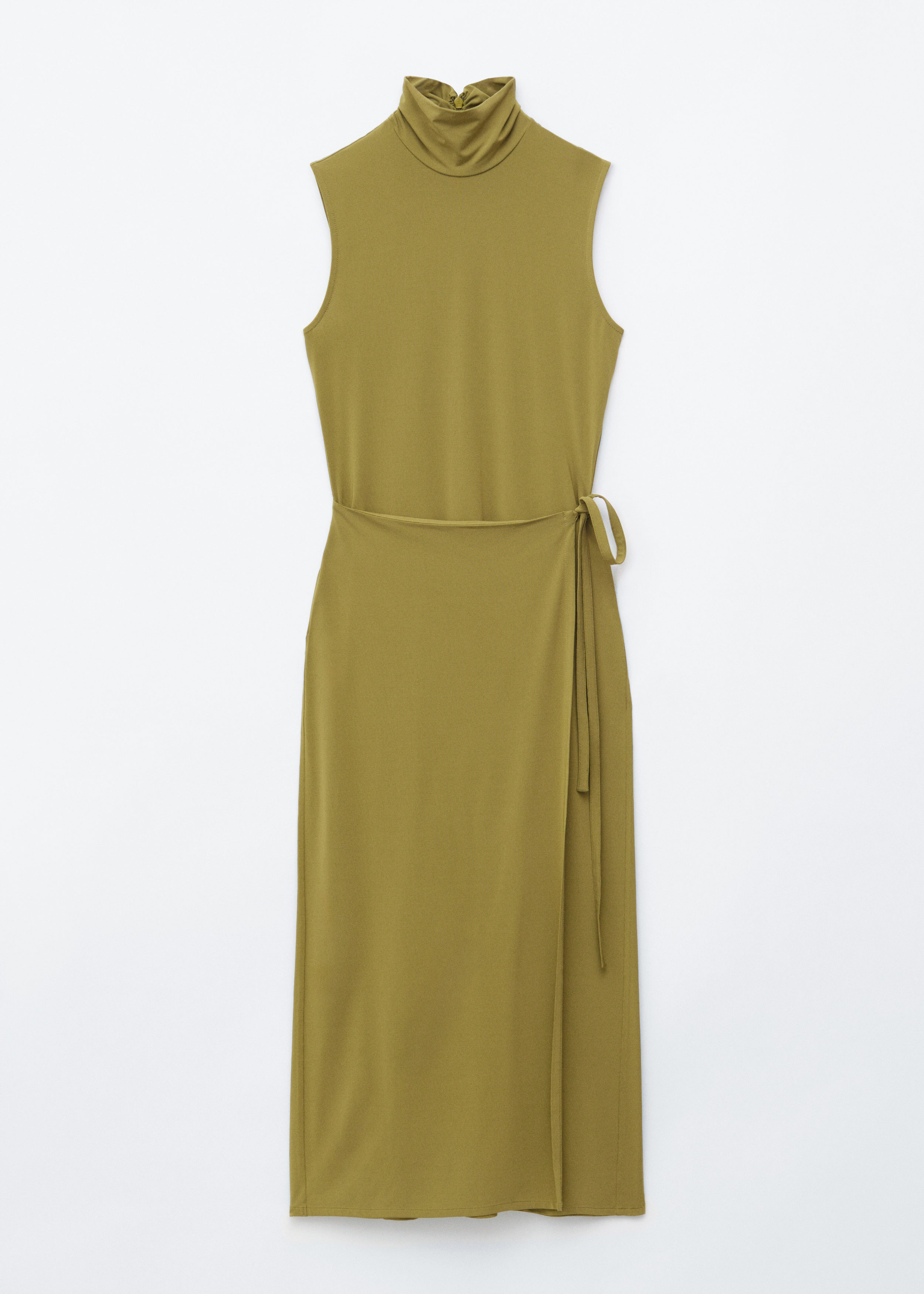 uniqlo pleated sleeveless dress Uniqlo Sleeveless Mauve Shift Dress with Pleated Front and Pockets