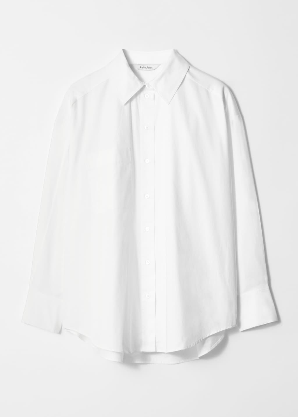 Oversized Shirt - Light Blue Stripes - Still Life