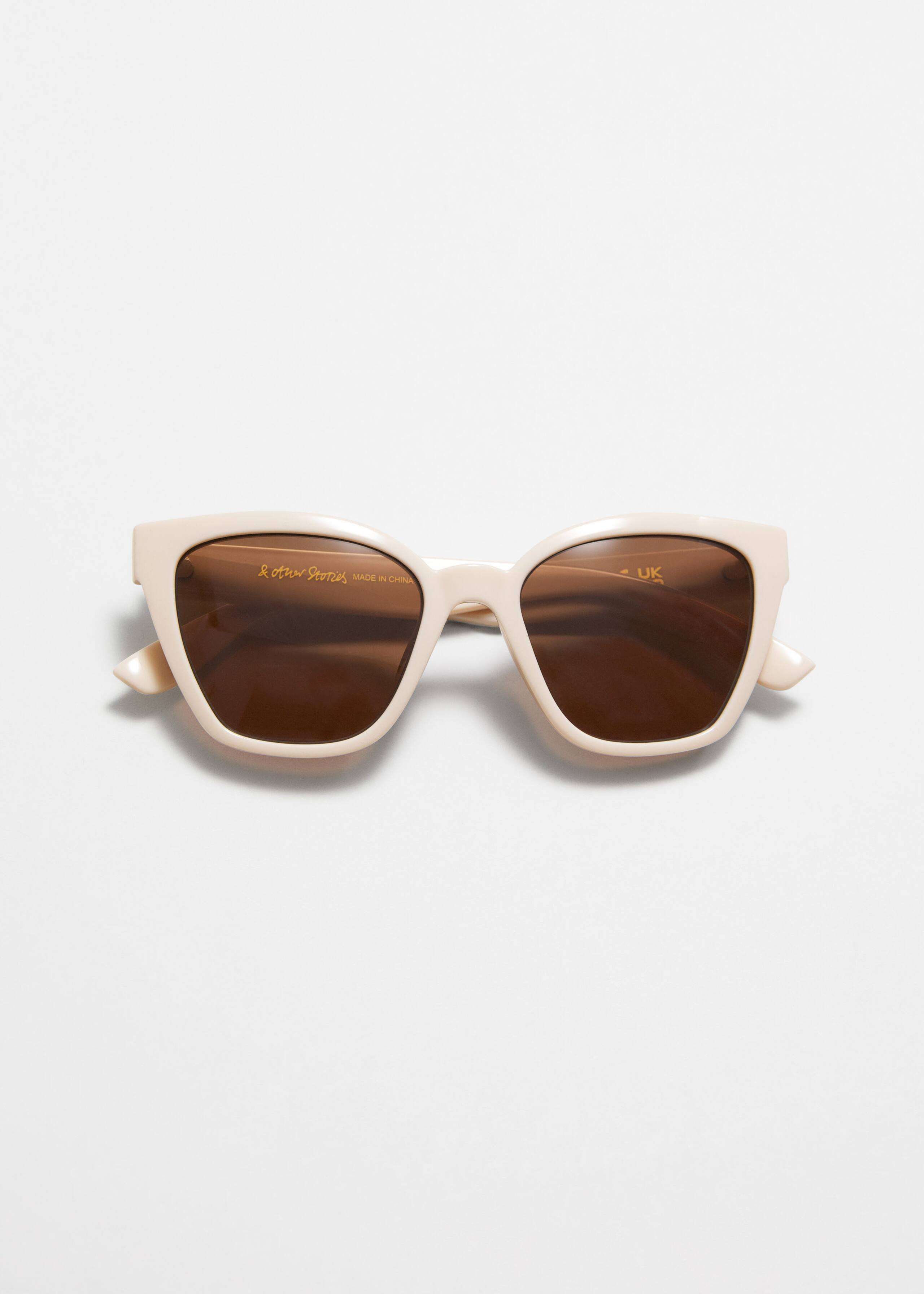 Occhiali da sole cat-eye - Tartaruga - Natura morta