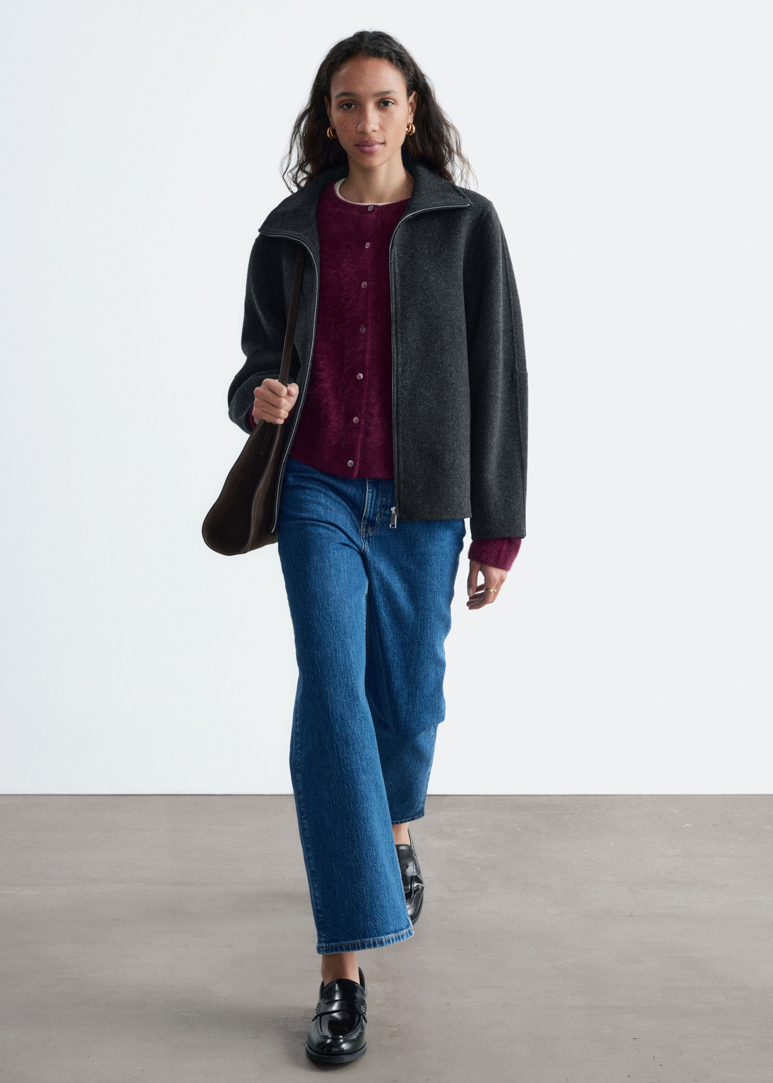 Doublé Jacket - Black - Lookbook