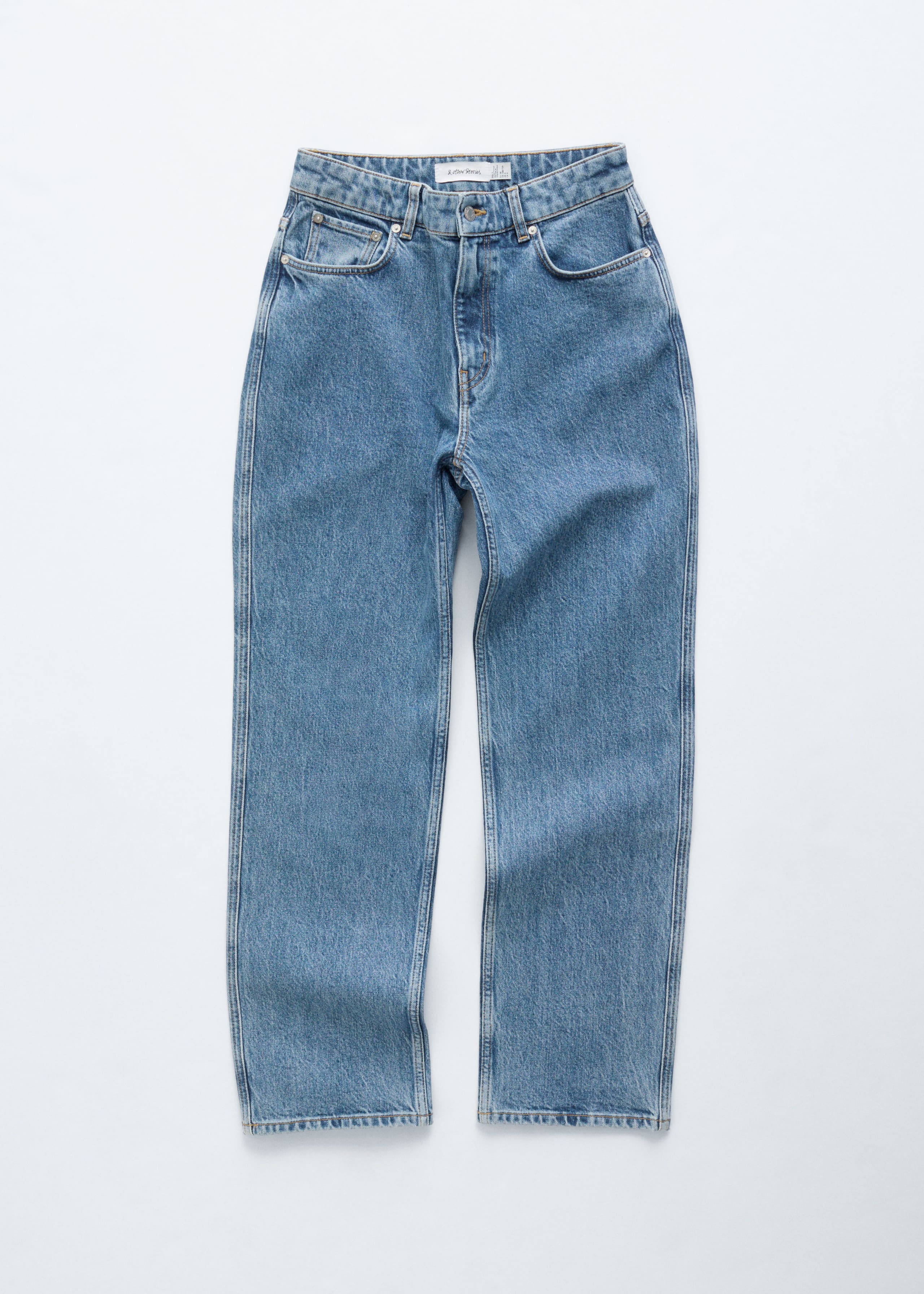 Image of Cropped Slim-Leg Jeans