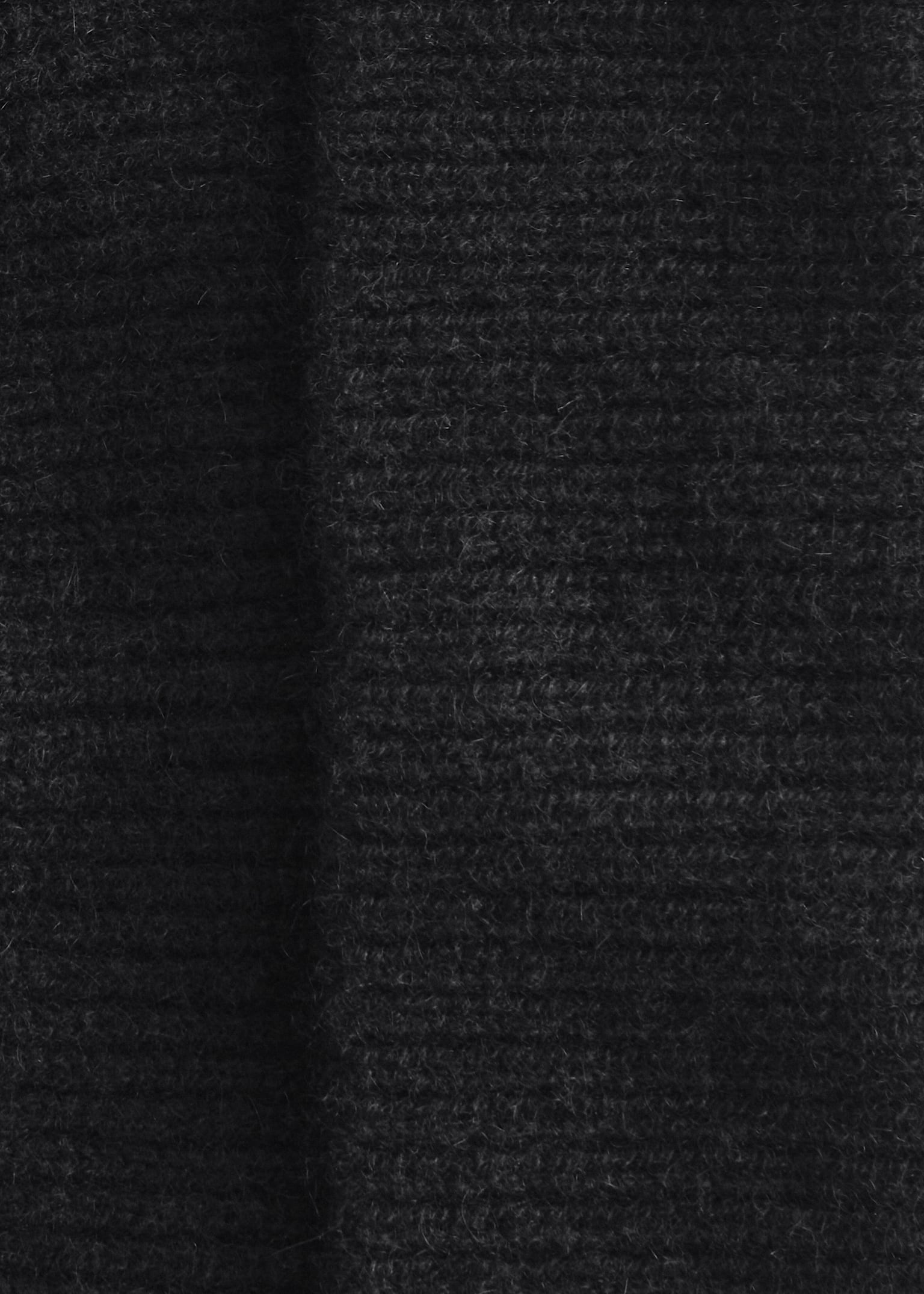 Cashmere Beanie - Black/Crem/Mole/Verde Teal - 5