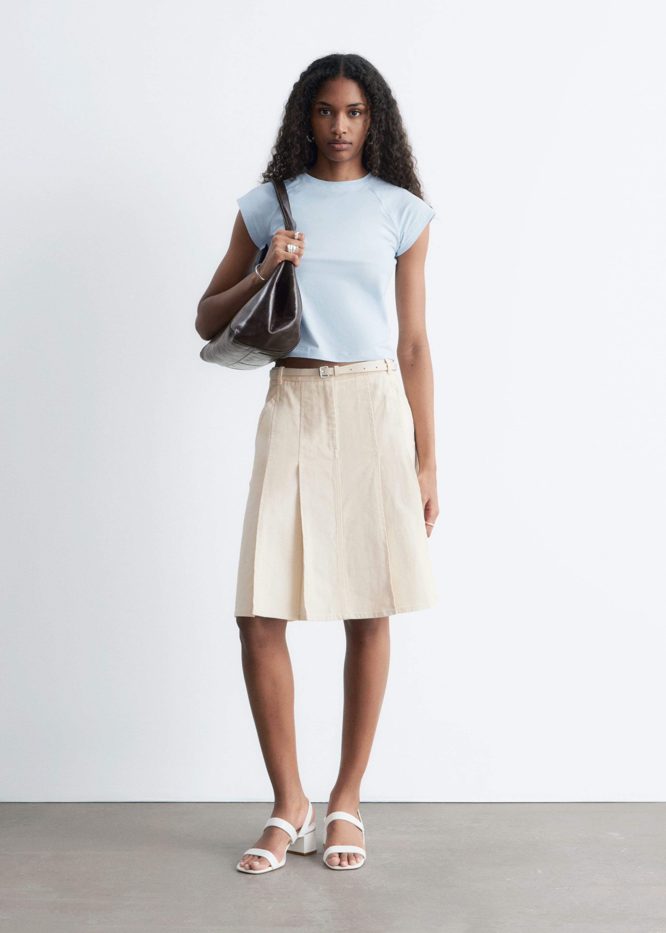 Image of Fitted Jersey T-shirt