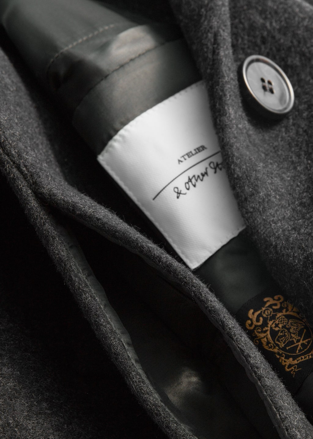 Single-Breasted Wool Maxi Coat