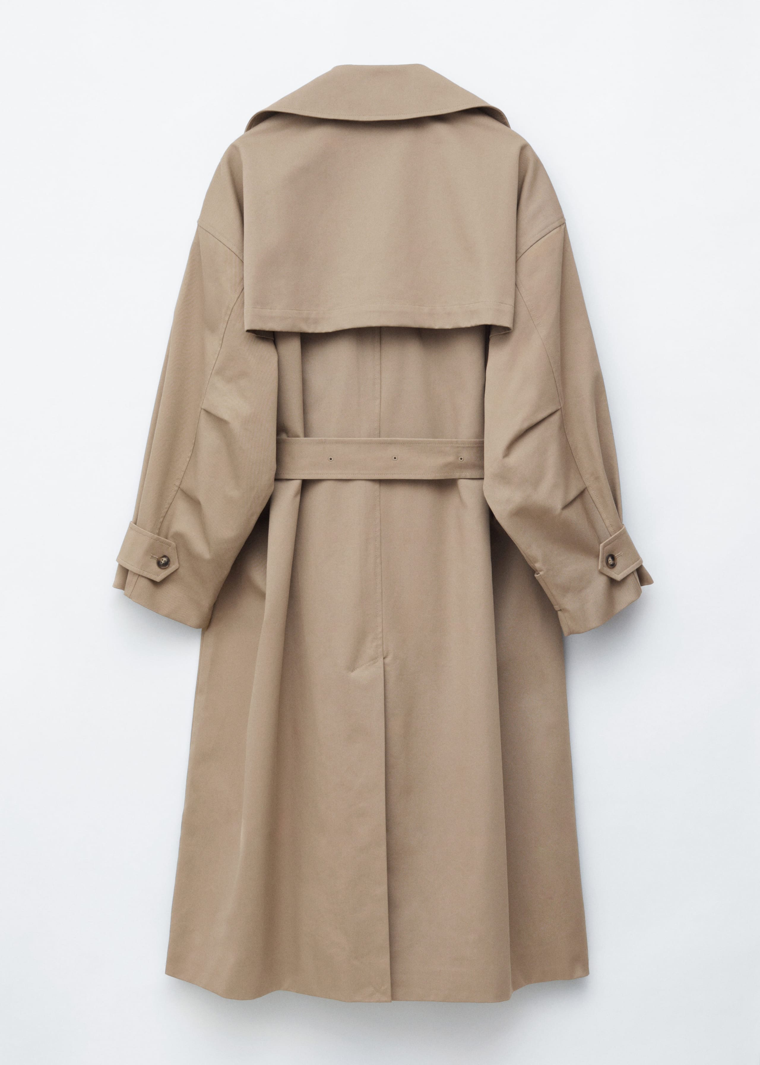 Image of Double-Breasted Trench Coat