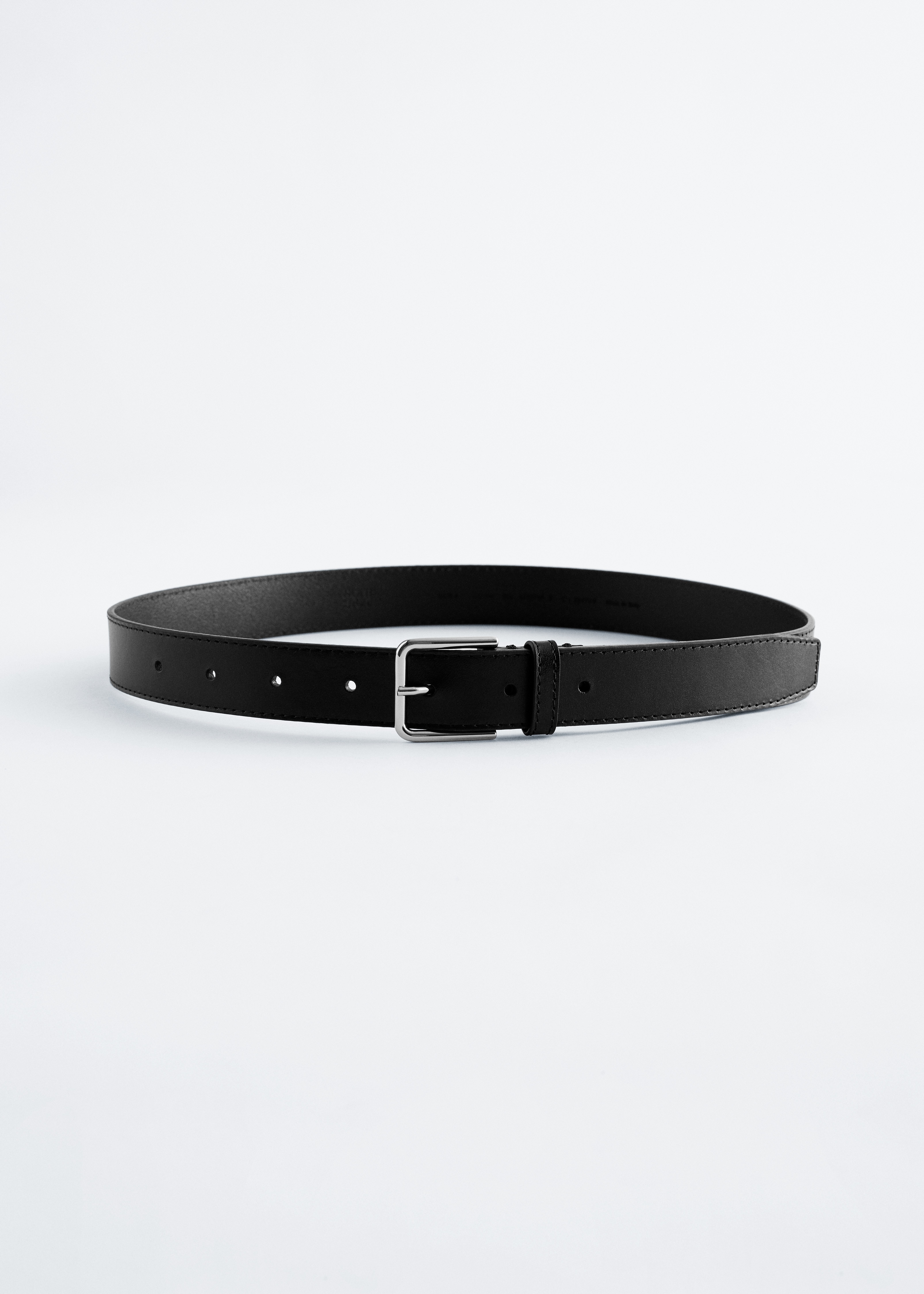 Ceinture en cuir - Noir