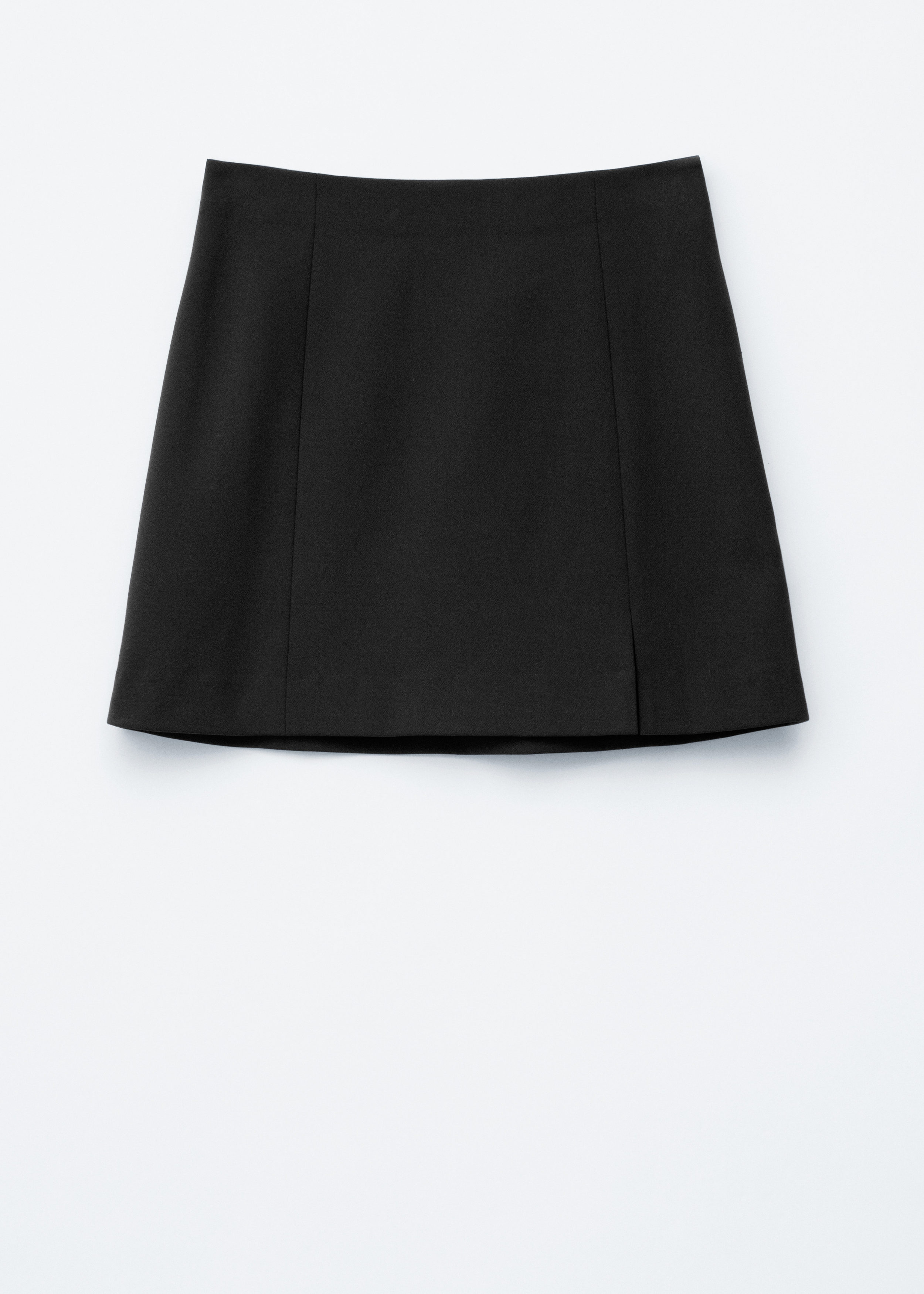 Ruffled Tweed Mini Skirt - Black Tweed - & Other Stories US