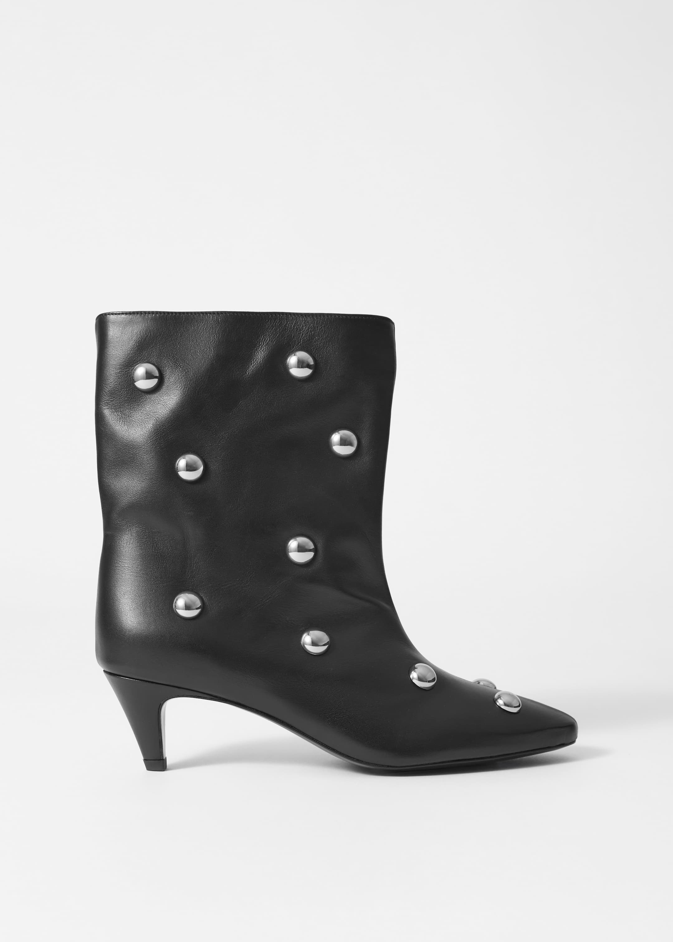 View larger image: Wide-Shaft Ankle Boots - Black/Silver - Ladies | H&M GB 2