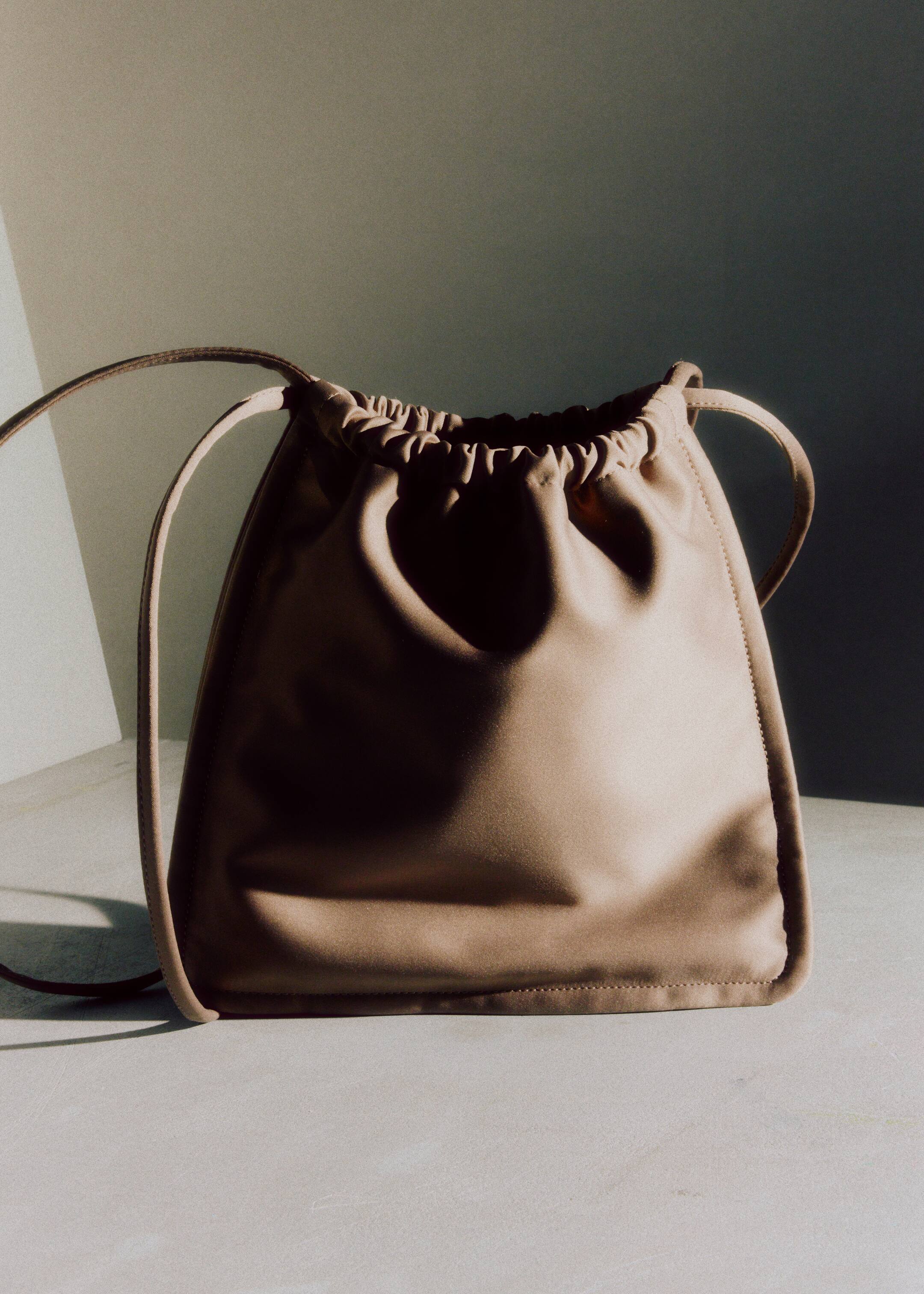 Преглед на по-голямо изображение: Сатенена чанта с връзки - Грейж - ЖЕНИ | H&M BG 3