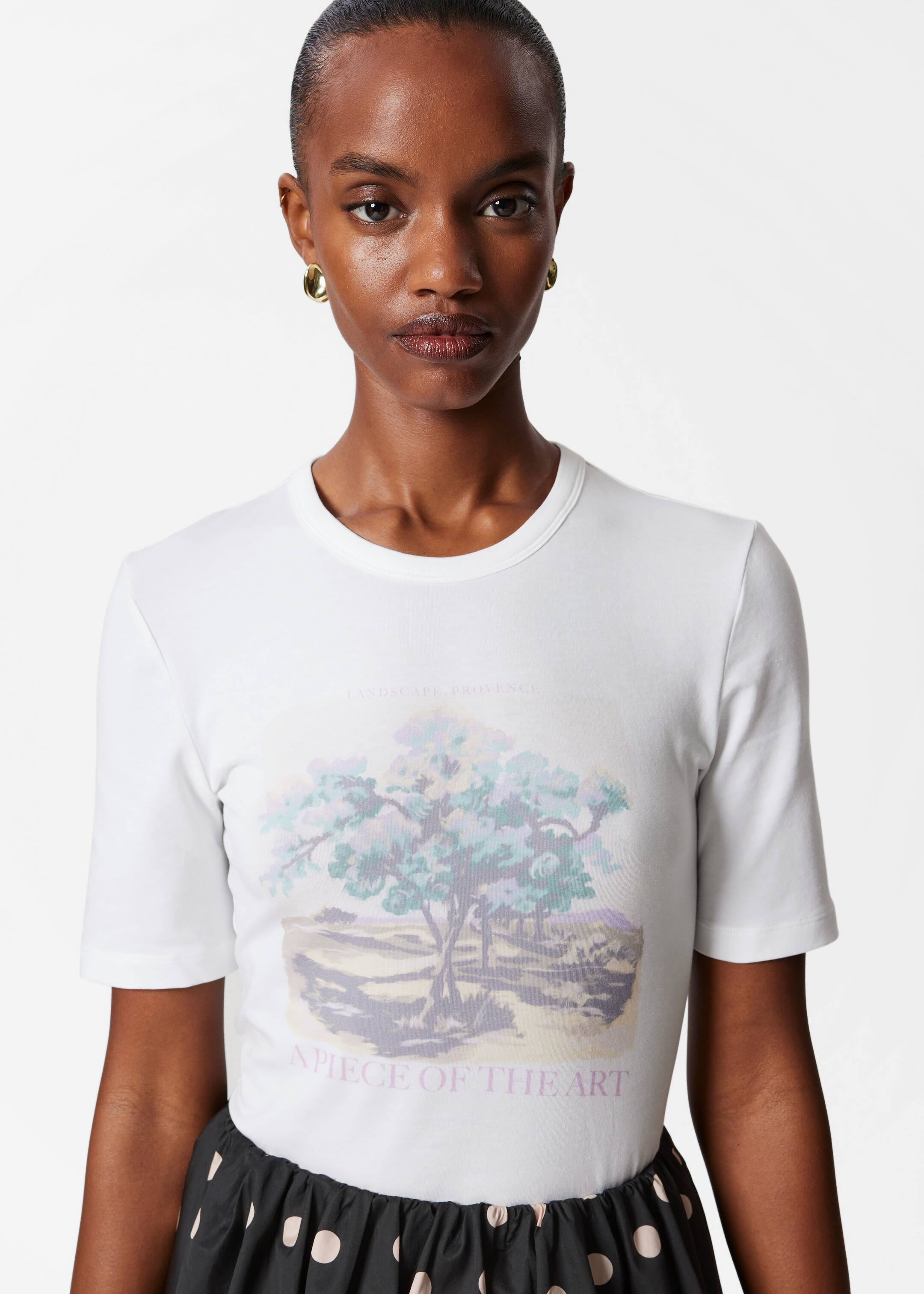 Grotere afbeelding bekijken: T-shirt met print - White - DAMES | H&M BE 2