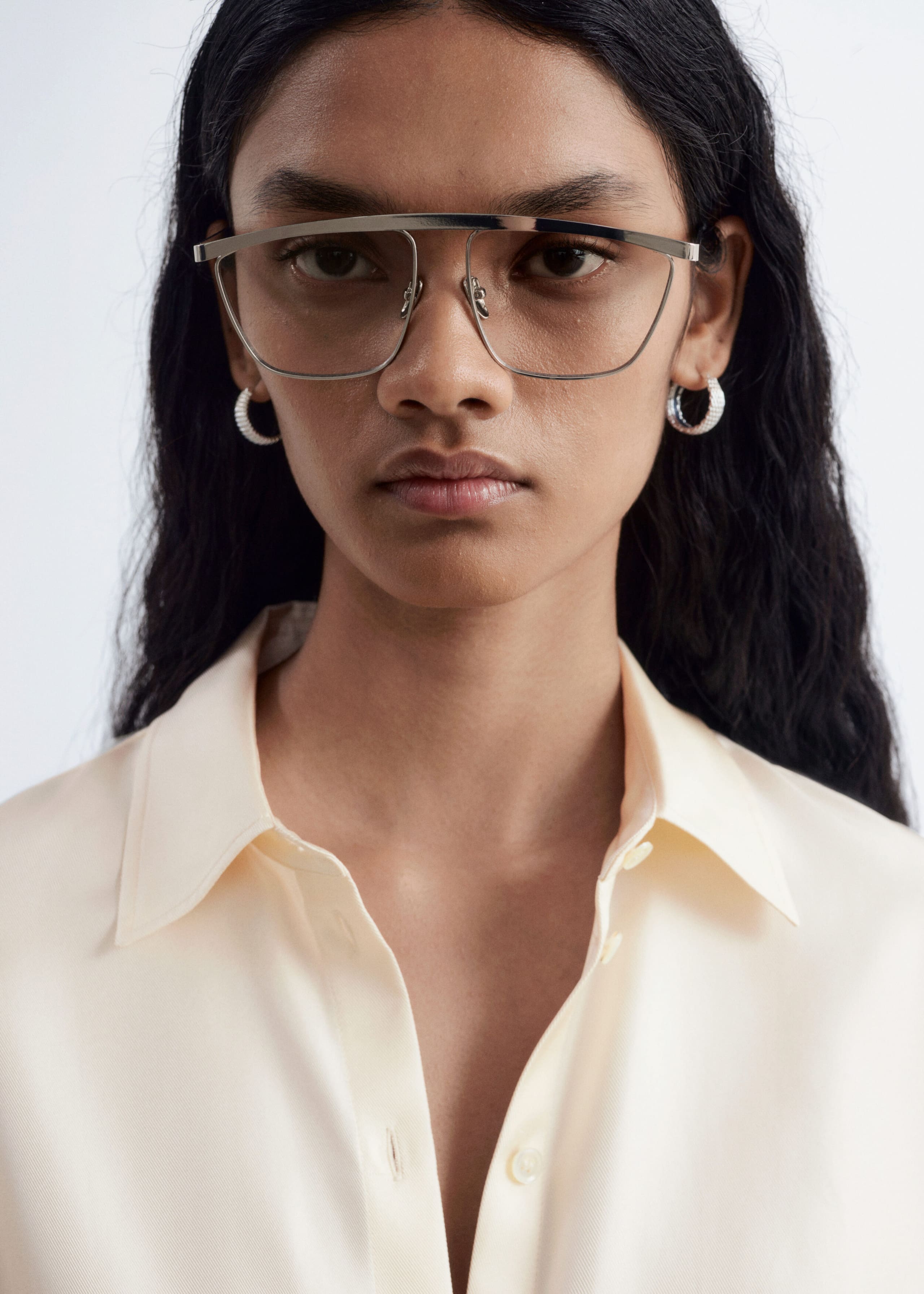 Relaxed Silk Shirt - Cream - Still Life