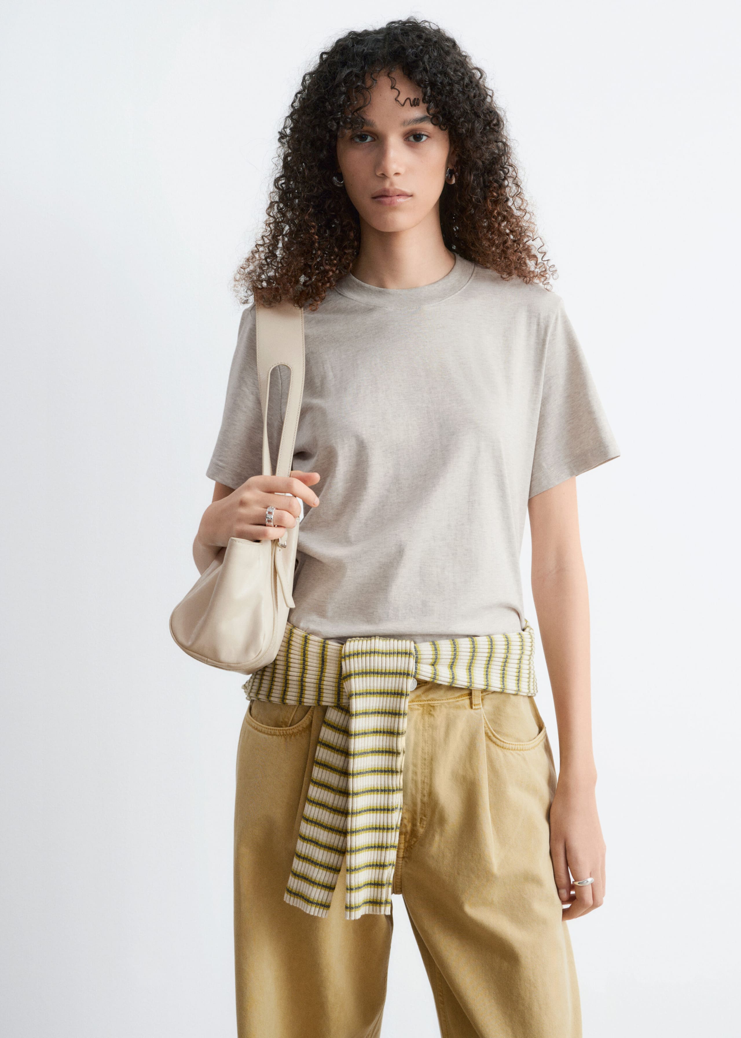 Image of T-Shirt mit Rundhalsausschnitt