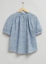 Dusty Blue Floral