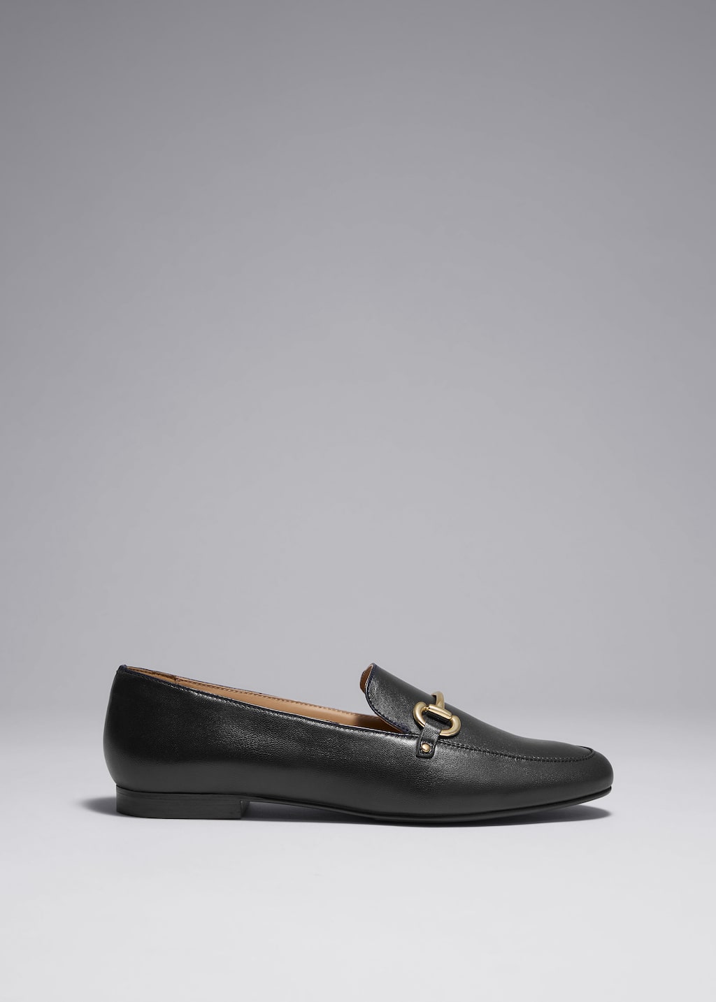 Equestrian Buckle Loafers - Brown - Still Life