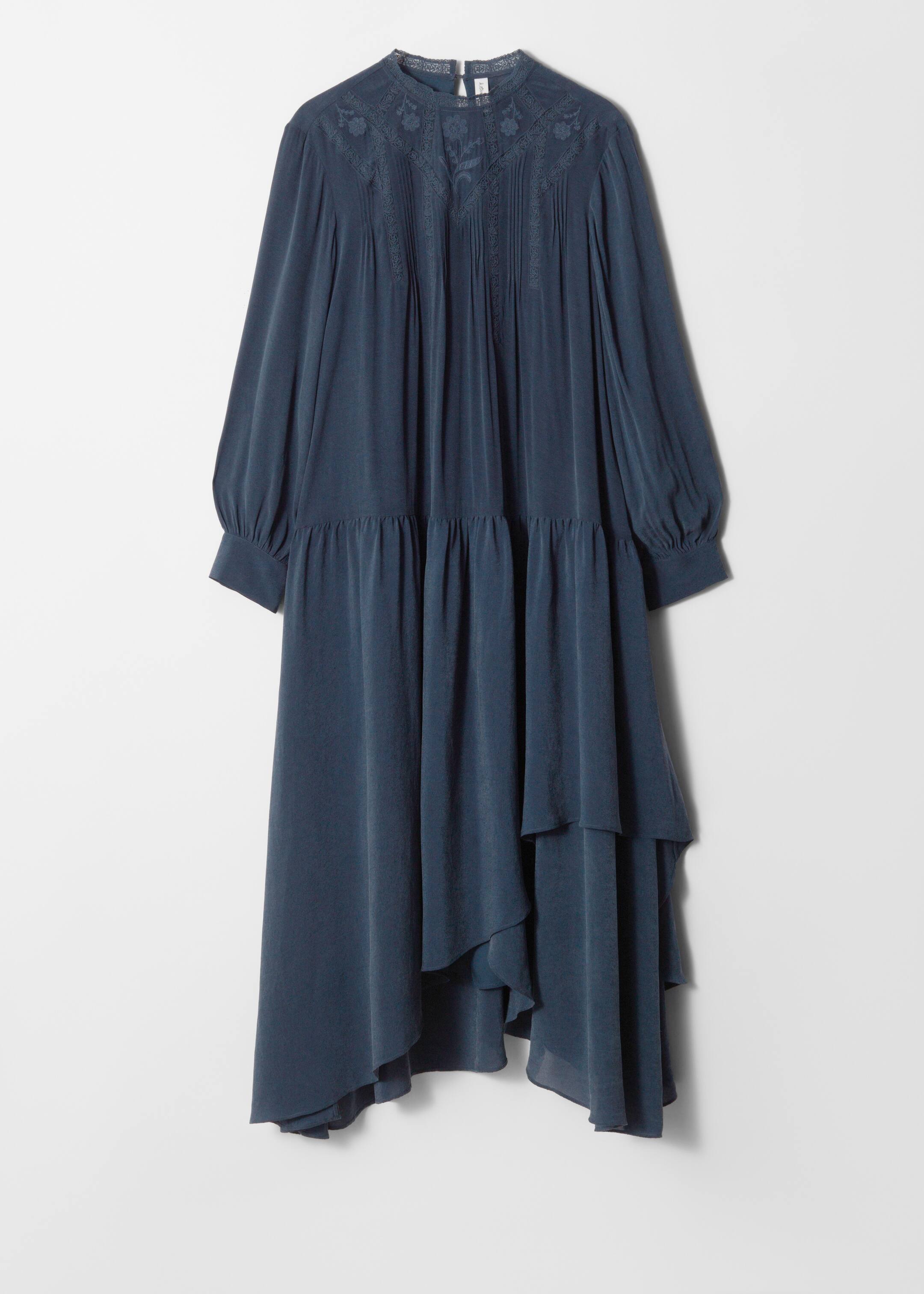 Ver imagem maior: Vestido maxi de renda - Azul escuro - SENHORA | H&M PT 5