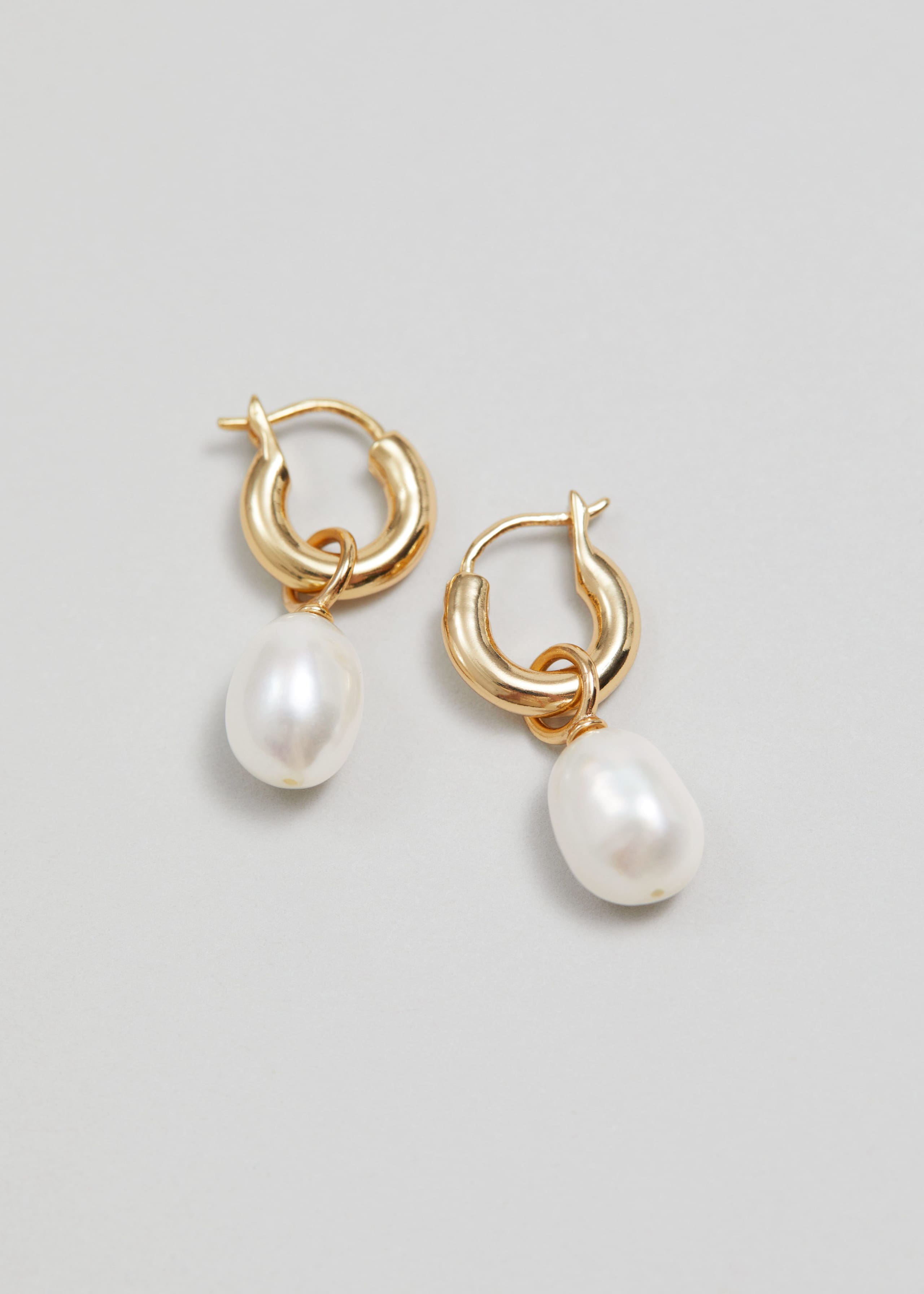 Image of Aros de perlas de agua dulce