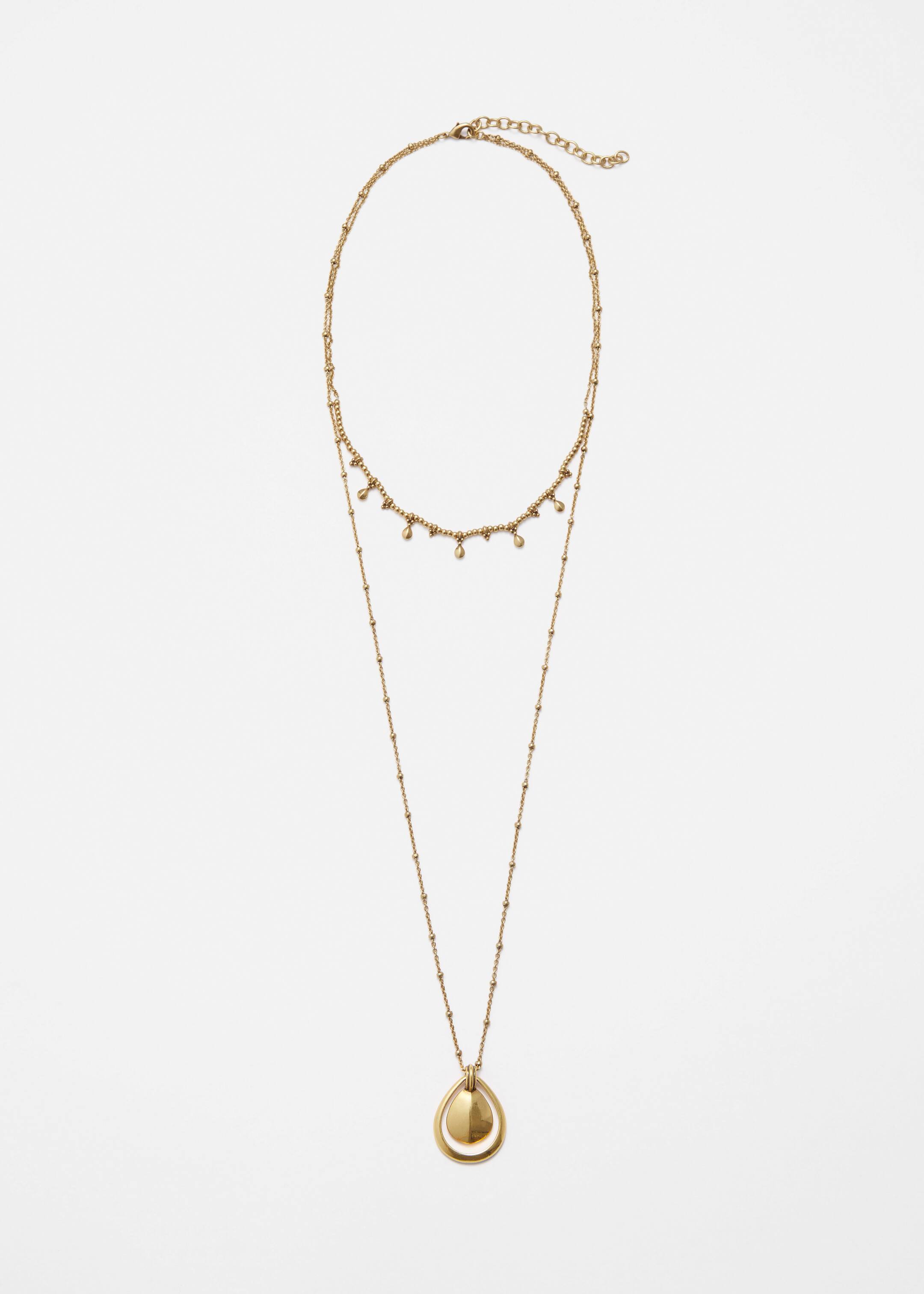 Visualizza immagine più grande: Collana multifilo con ciondolo - Oro - DONNA | H&M IT 2