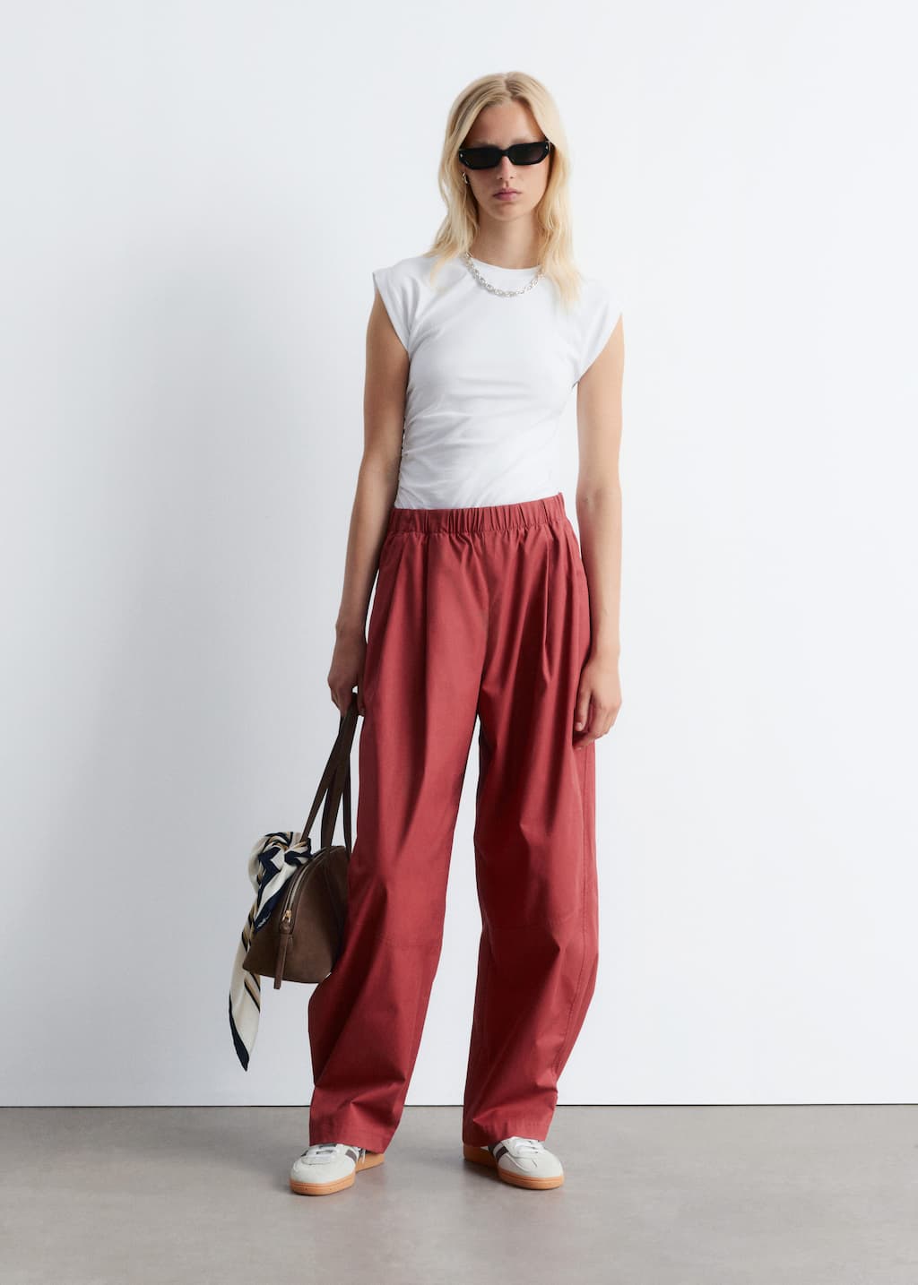 Image of Pull-On Parachute Trousers