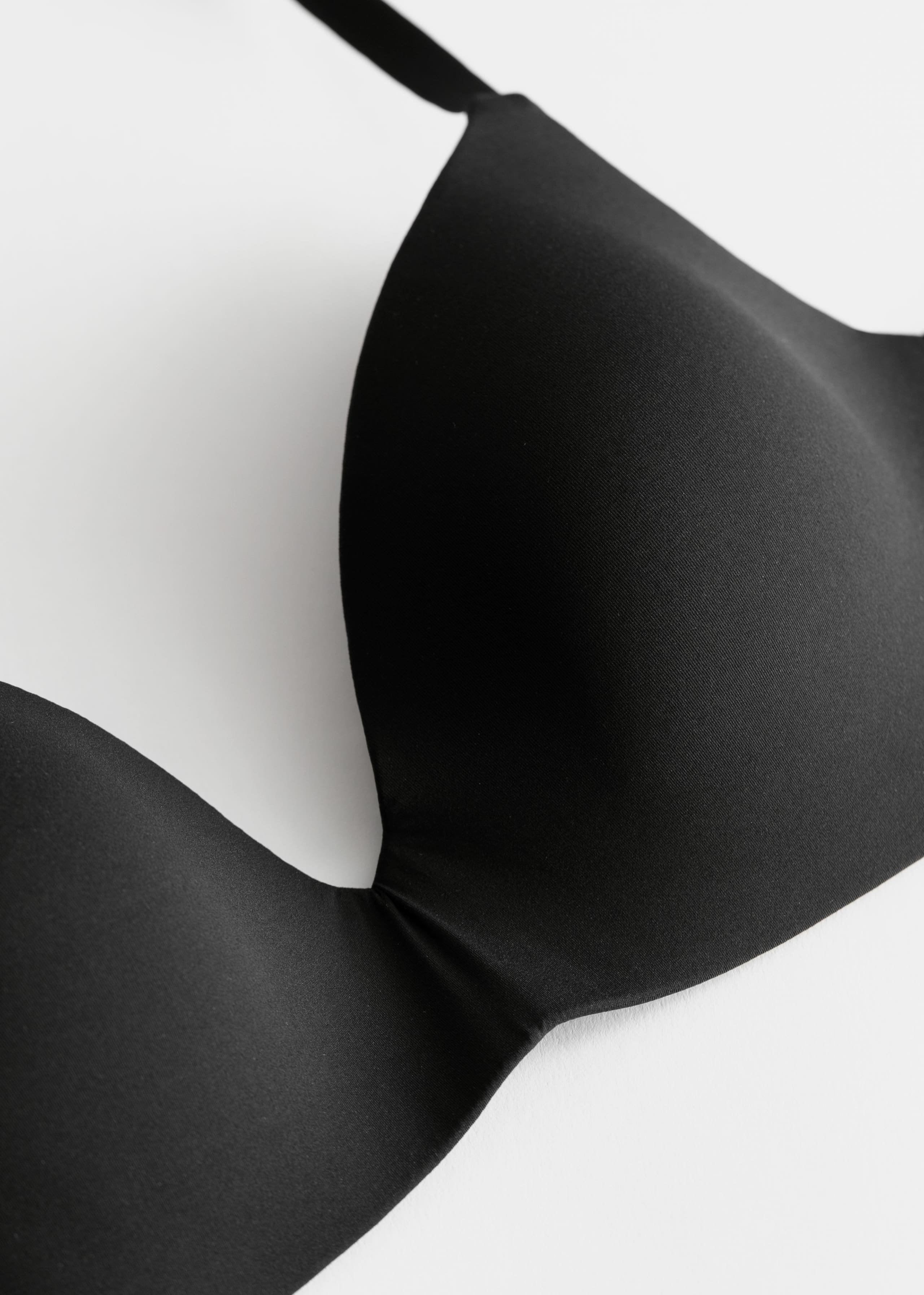 Seamless Technical Padded Bra - Dark Brown - Still Life